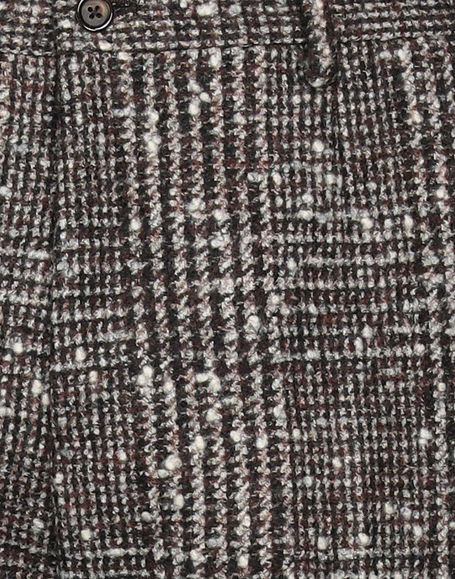 Dolce & Gabbana Bouclé Tweed Wool-Blend Check Trousers
