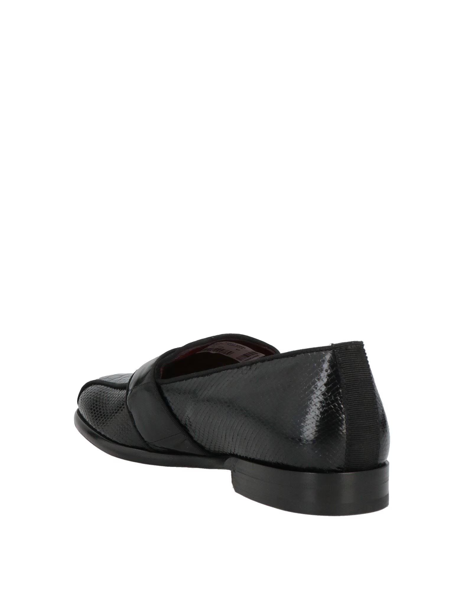 Dolce & Gabbana DG Buckle Leather Loafers
