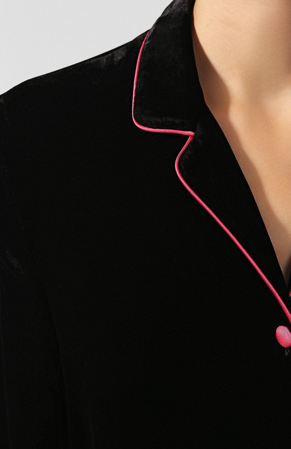 Dolce & Gabbana Black Button Belted Blazer Viscose Jacket