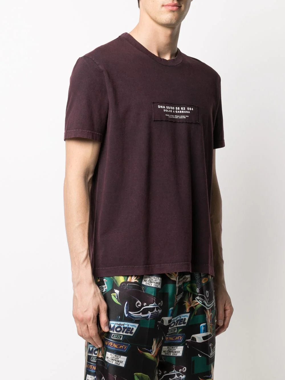 Dolce & Gabbana Logo Patch Short-Sleeve T-Shirt