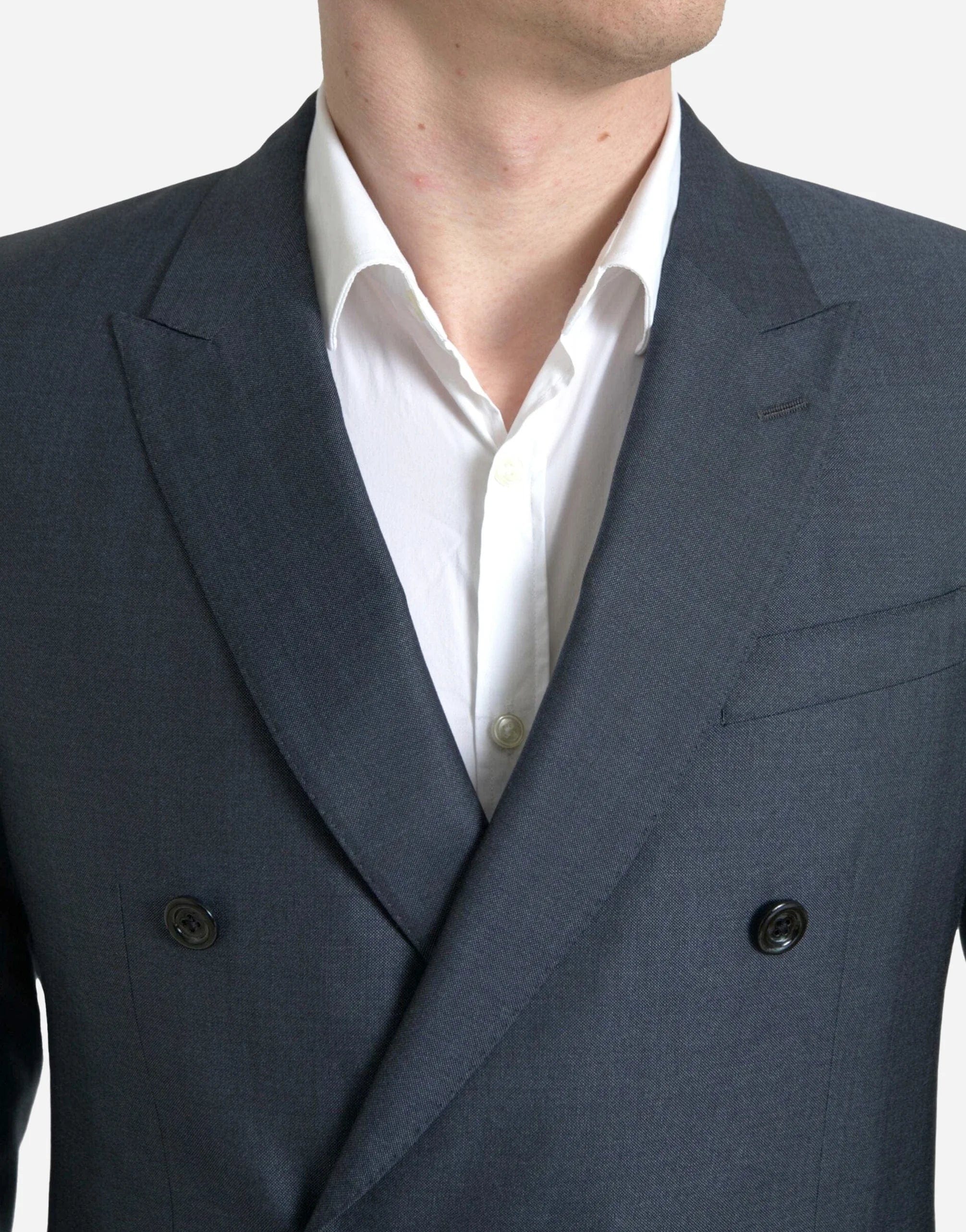 Dolce & Gabbana Two Piece Double Breasted Martini Suit