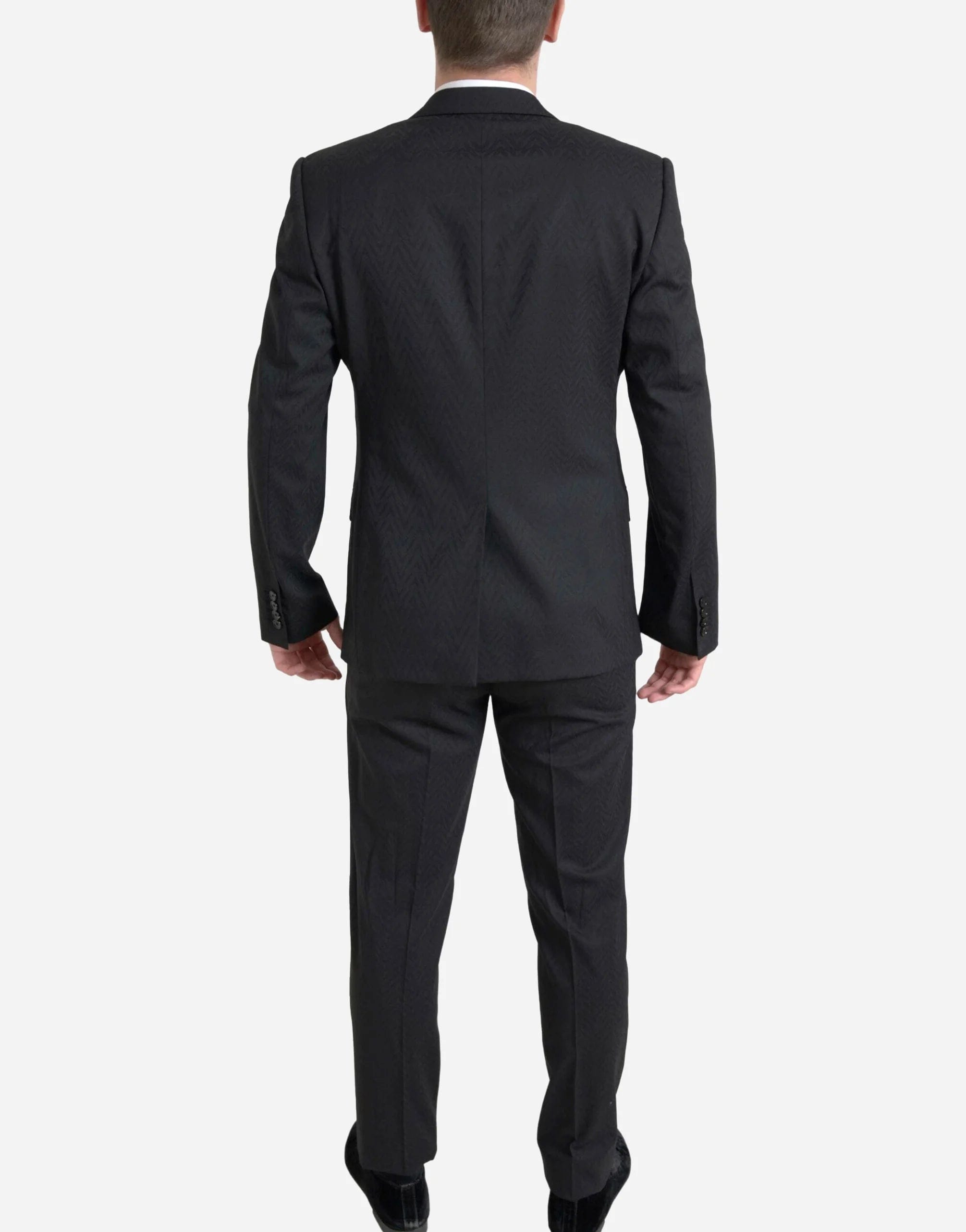 Dolce & Gabbana Two Piece Single Breasted Martini Suit
