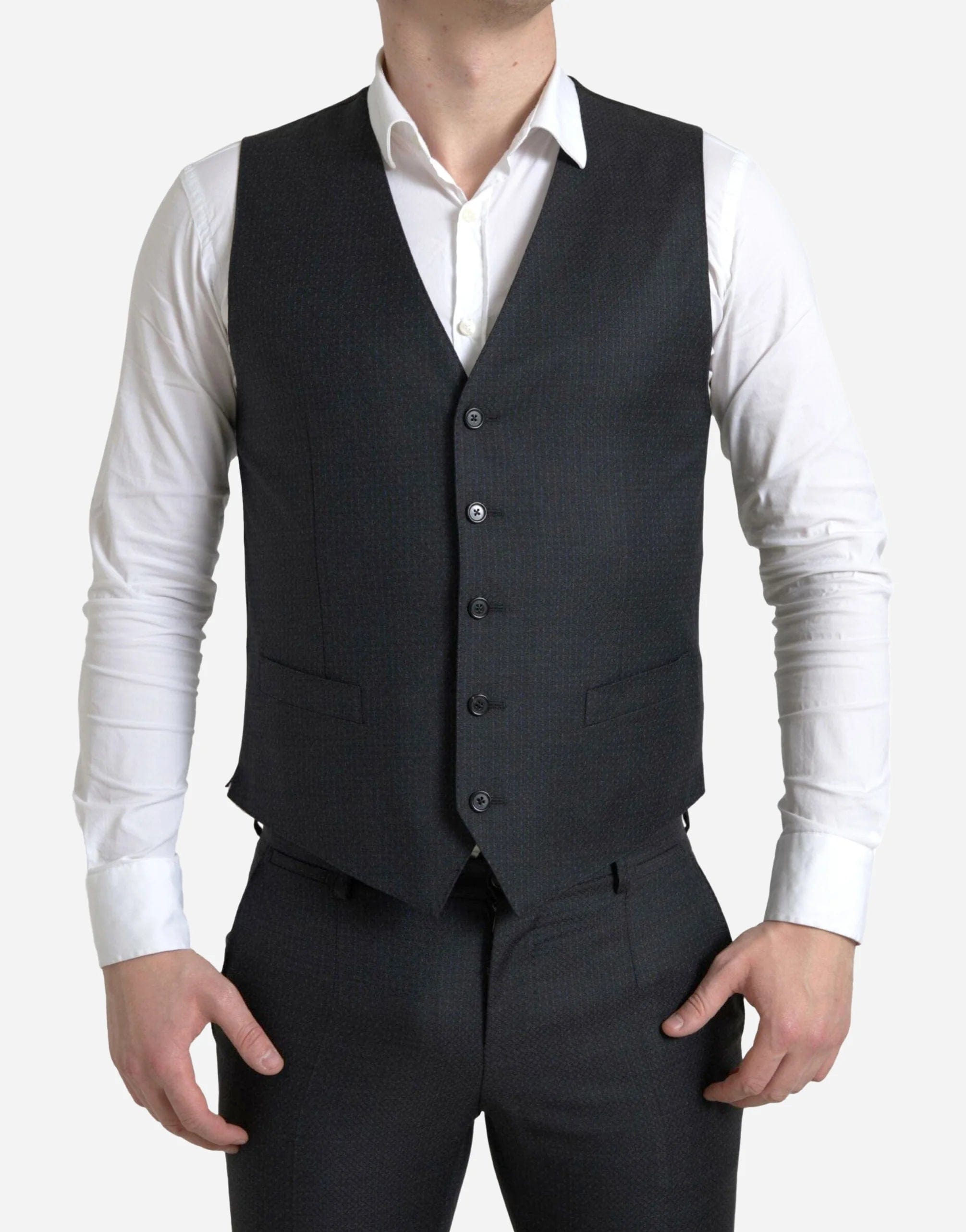 Three Piece Single Breasted Martini Suit