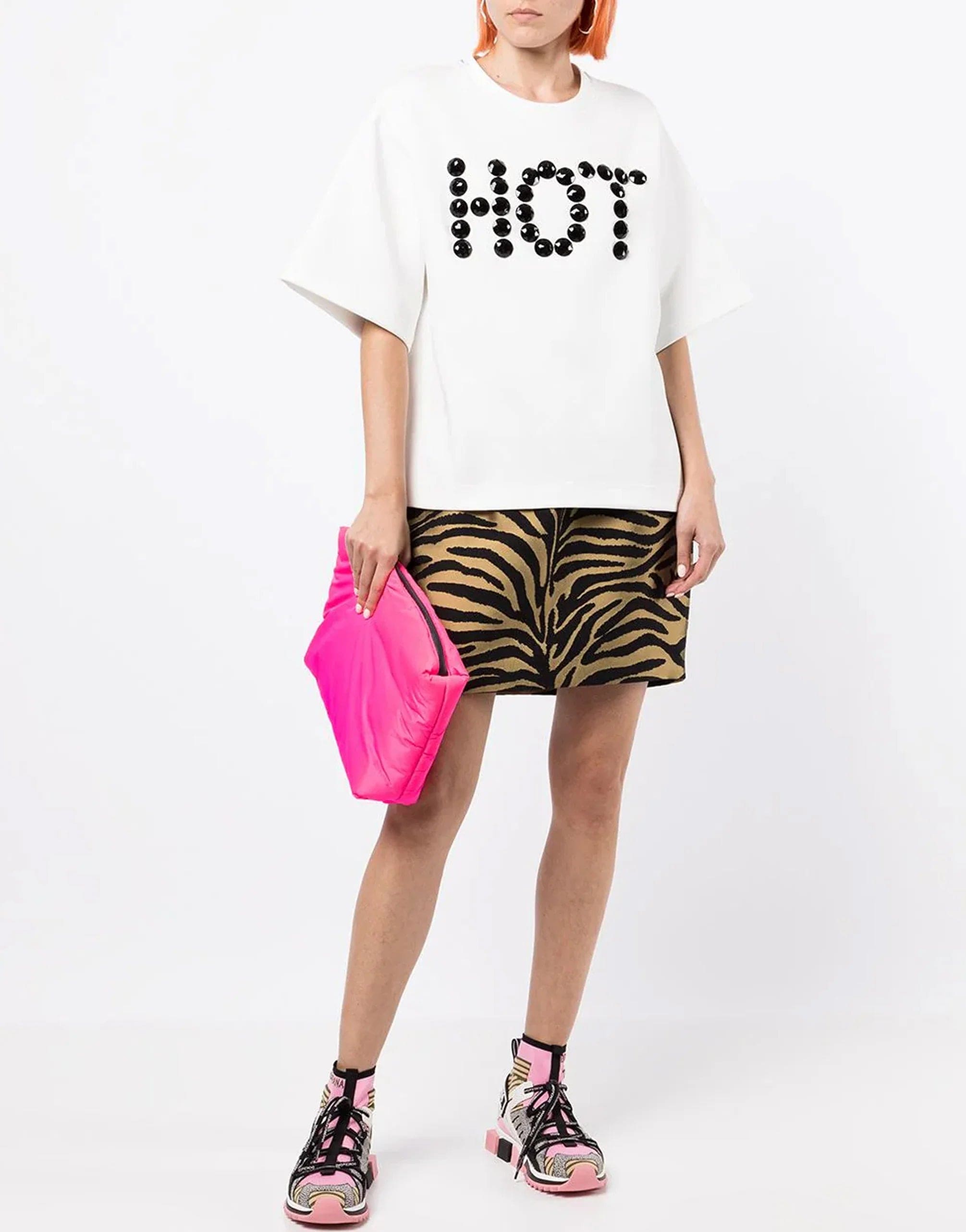 Dolce & Gabbana Crystal-Embellished T-Shirt