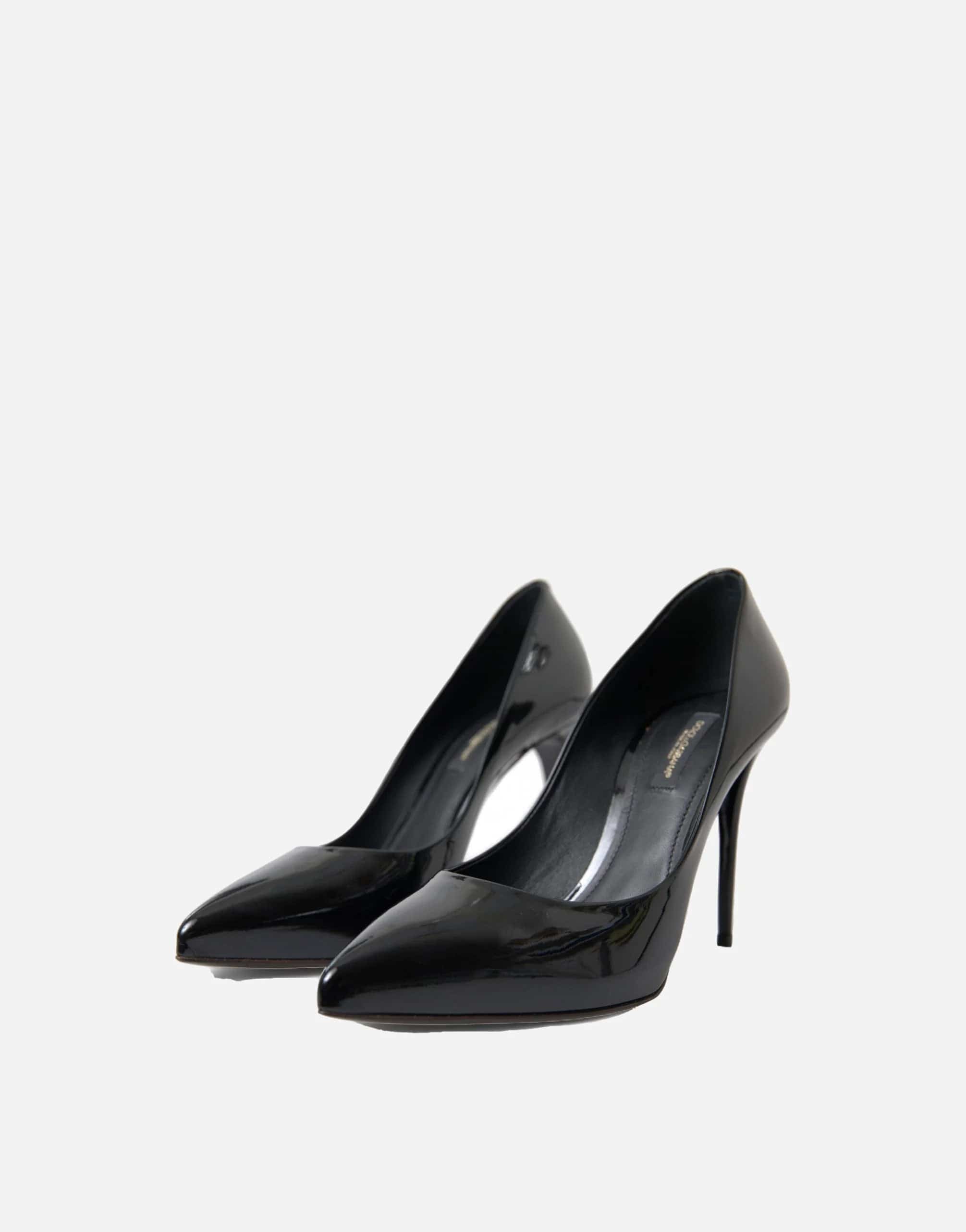 Pumps With Patent Leather