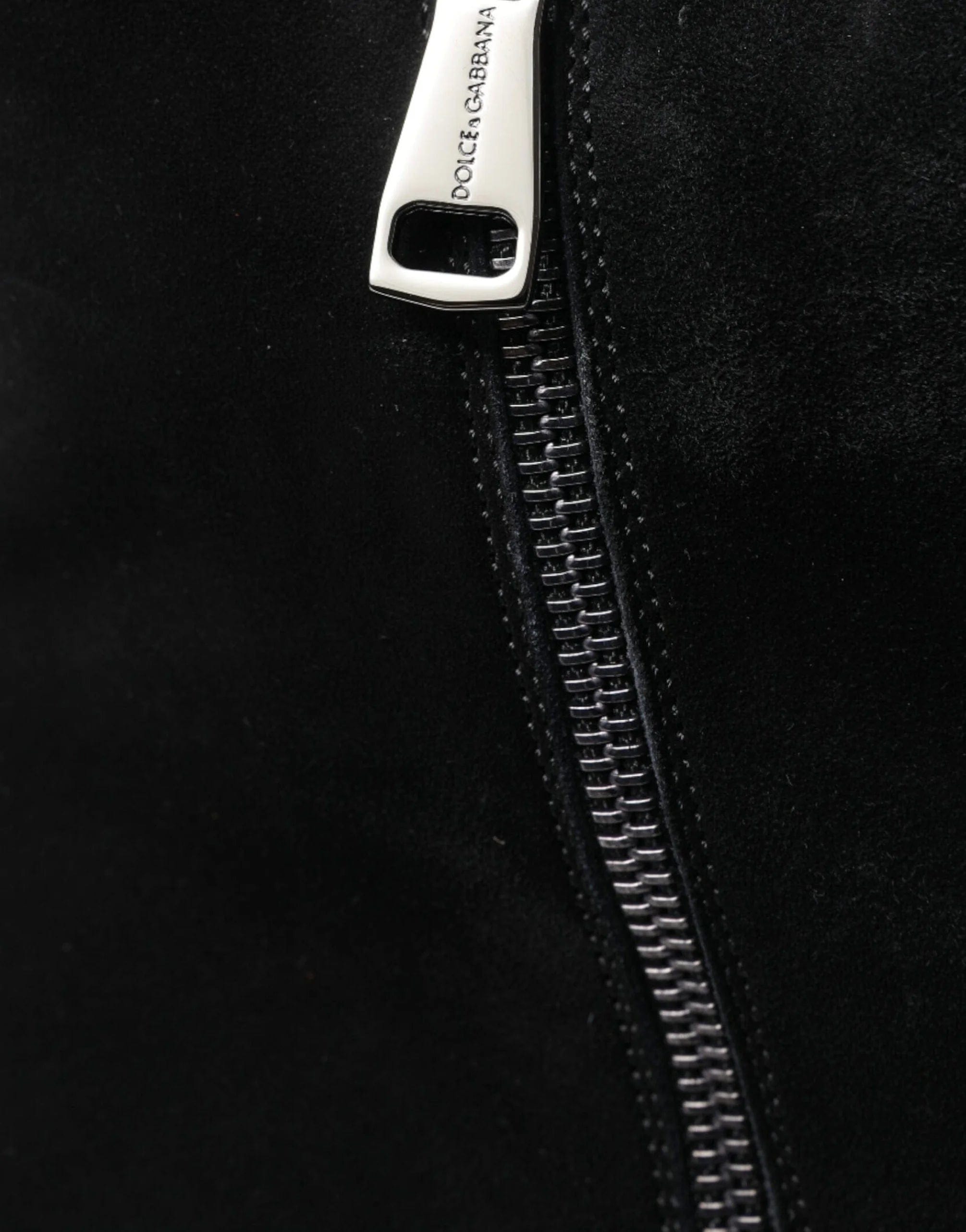 Dolce & Gabbana Suede Leather Ankle Boots