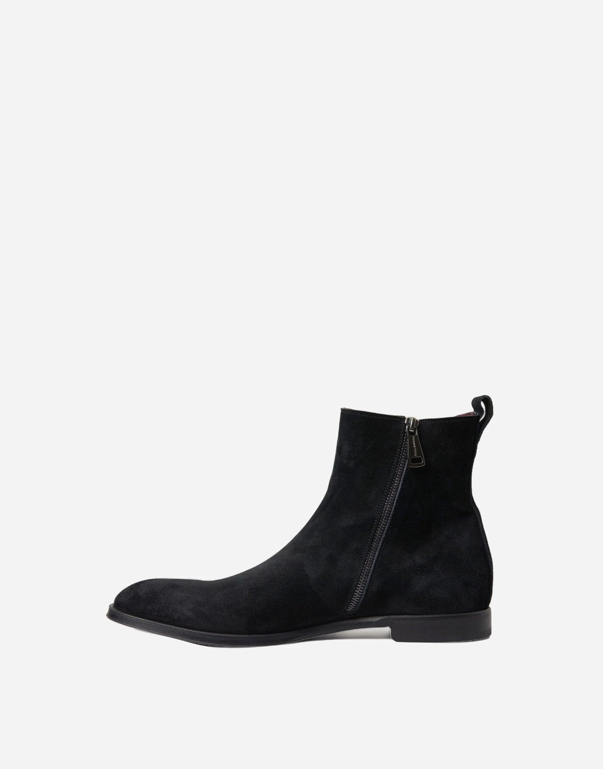 Dolce & Gabbana Suede Leather Ankle Boots