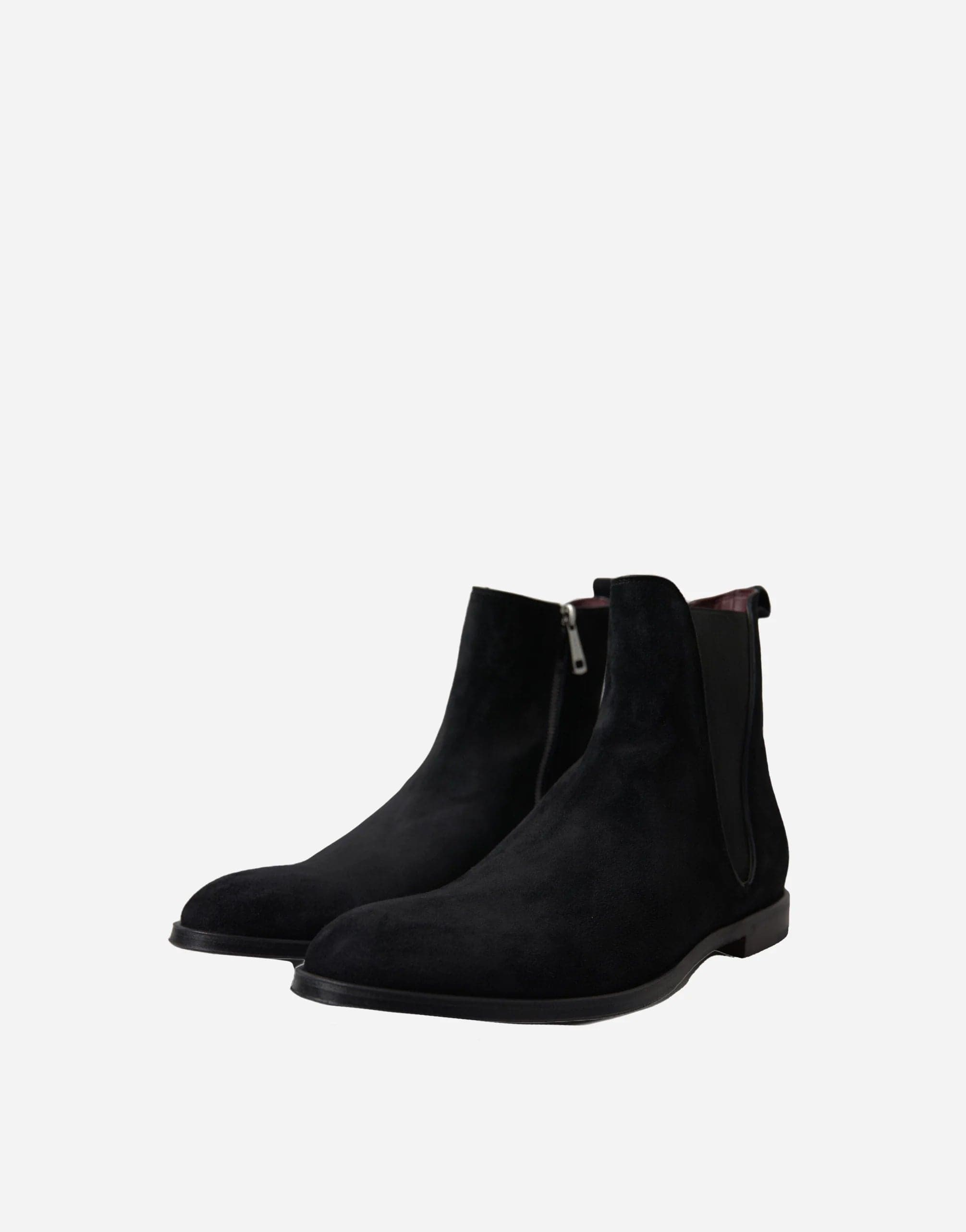 Dolce & Gabbana Suede Leather Ankle Boots