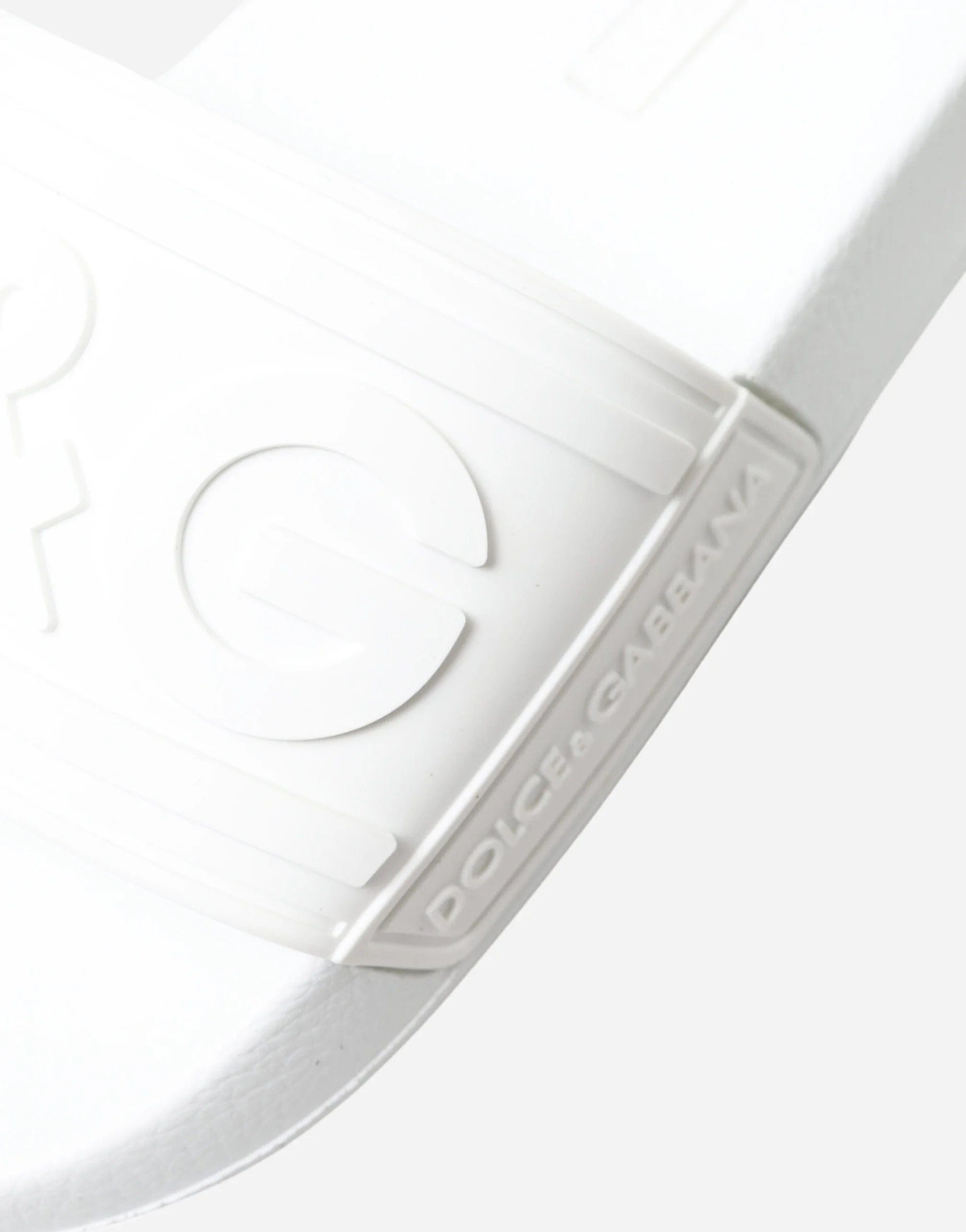 Dolce & Gabbana DG Logo Embossed Slides