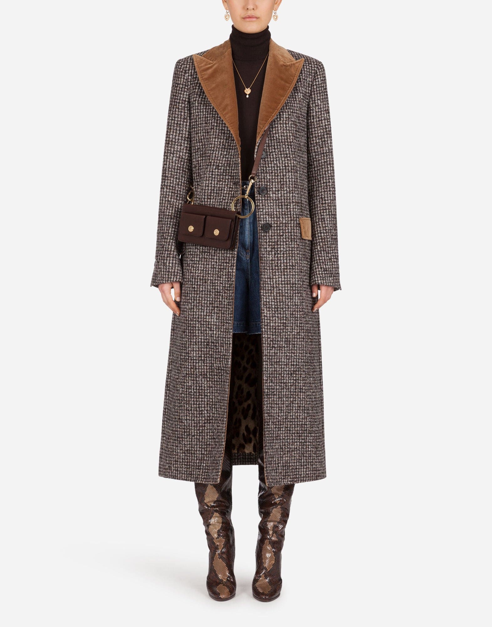 Dolce & Gabbana Denim Shorts With Rips