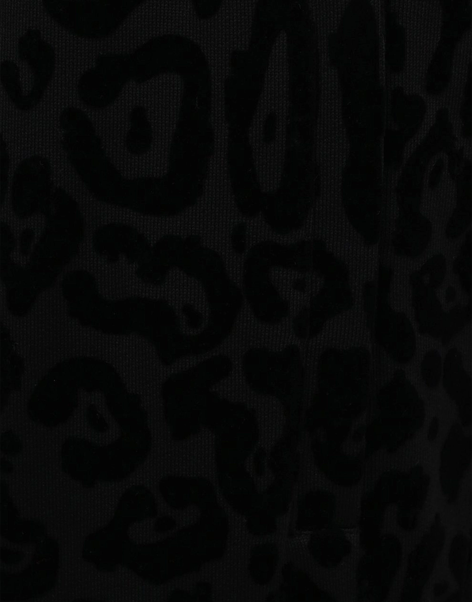 Dolce & Gabbana Leopard-Flock Cotton Jogging Pants