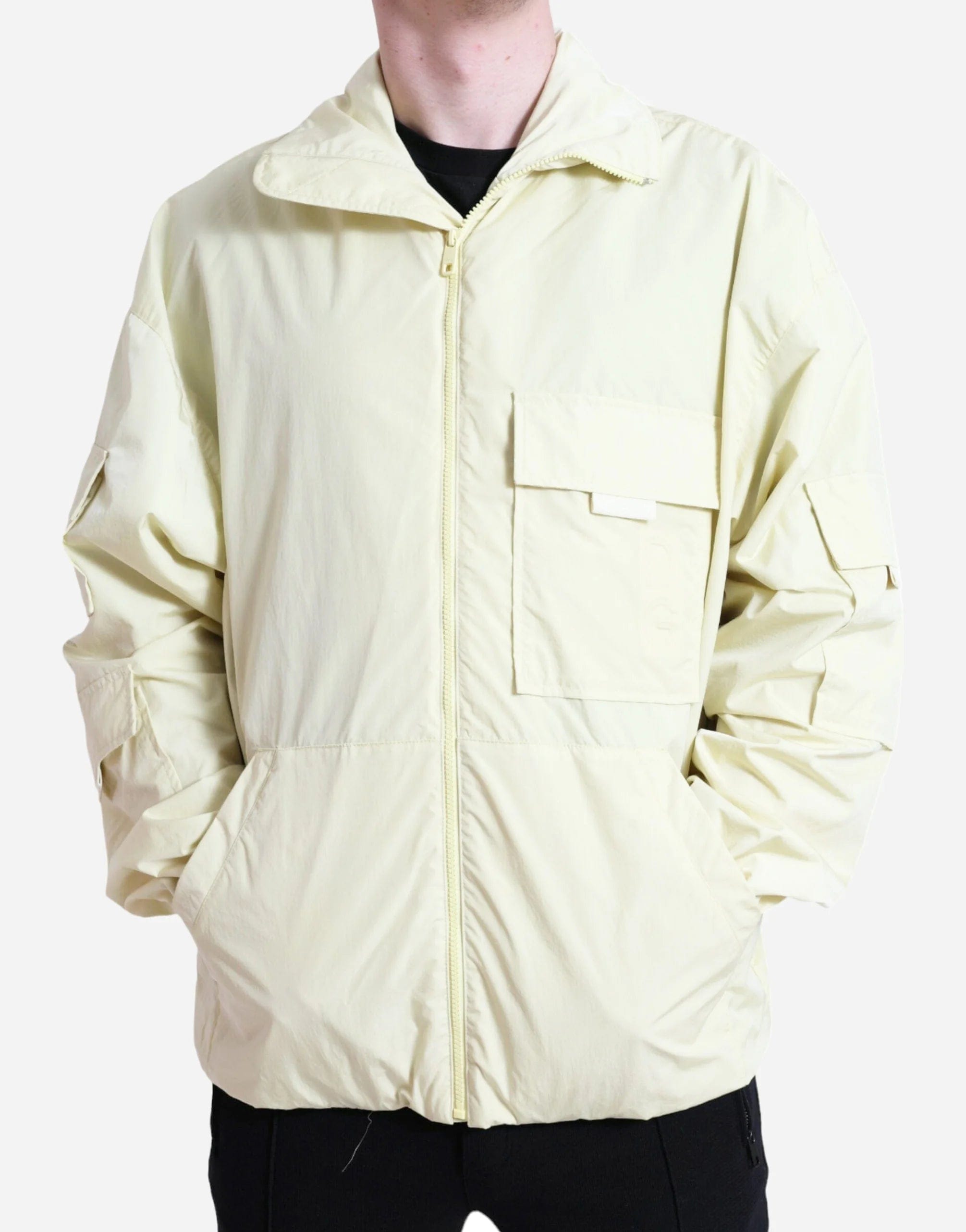 Dolce & Gabbana Logo Engraved Security Parka Jacket