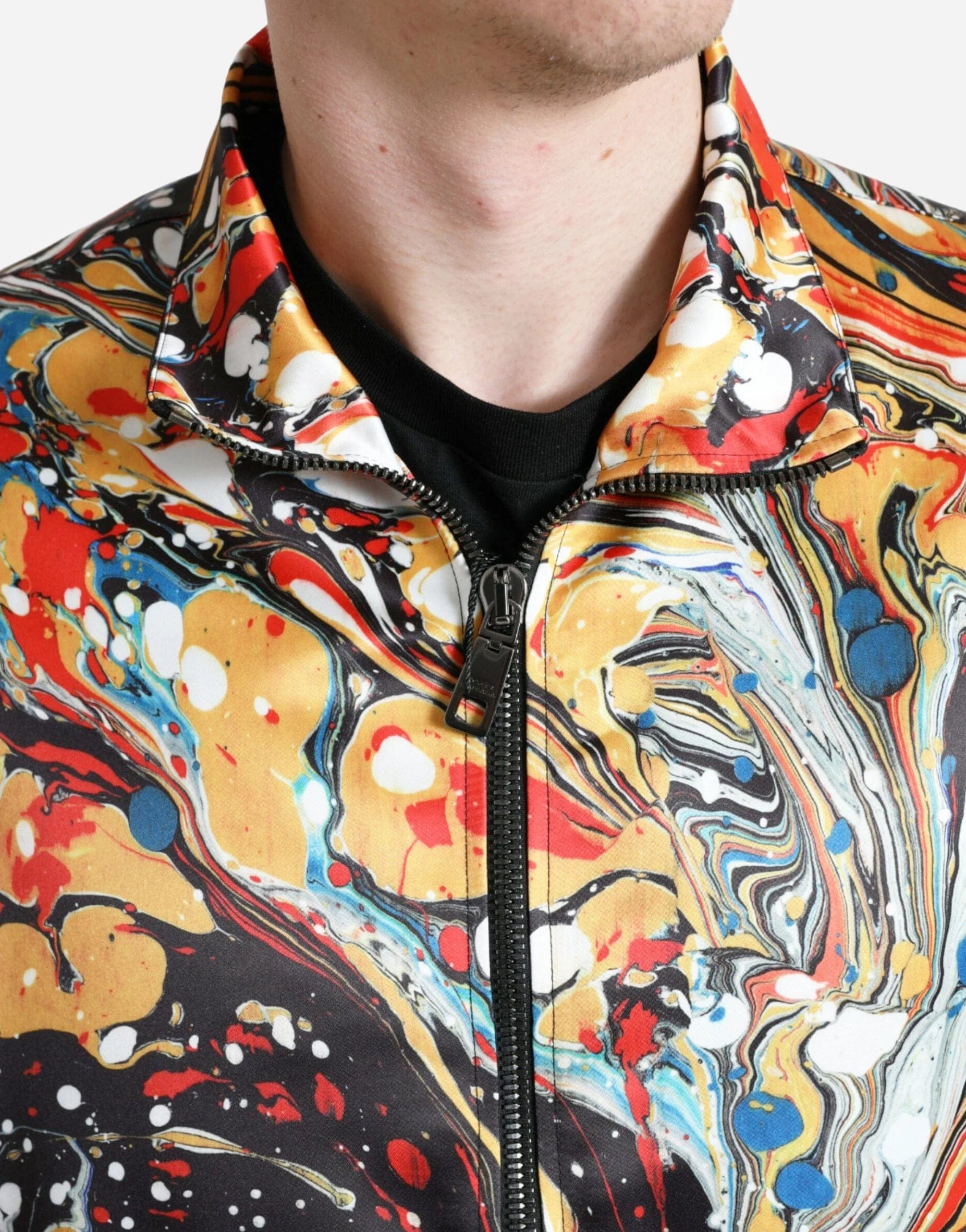 Dolce & Gabbana Graphic-Print Track Jacket