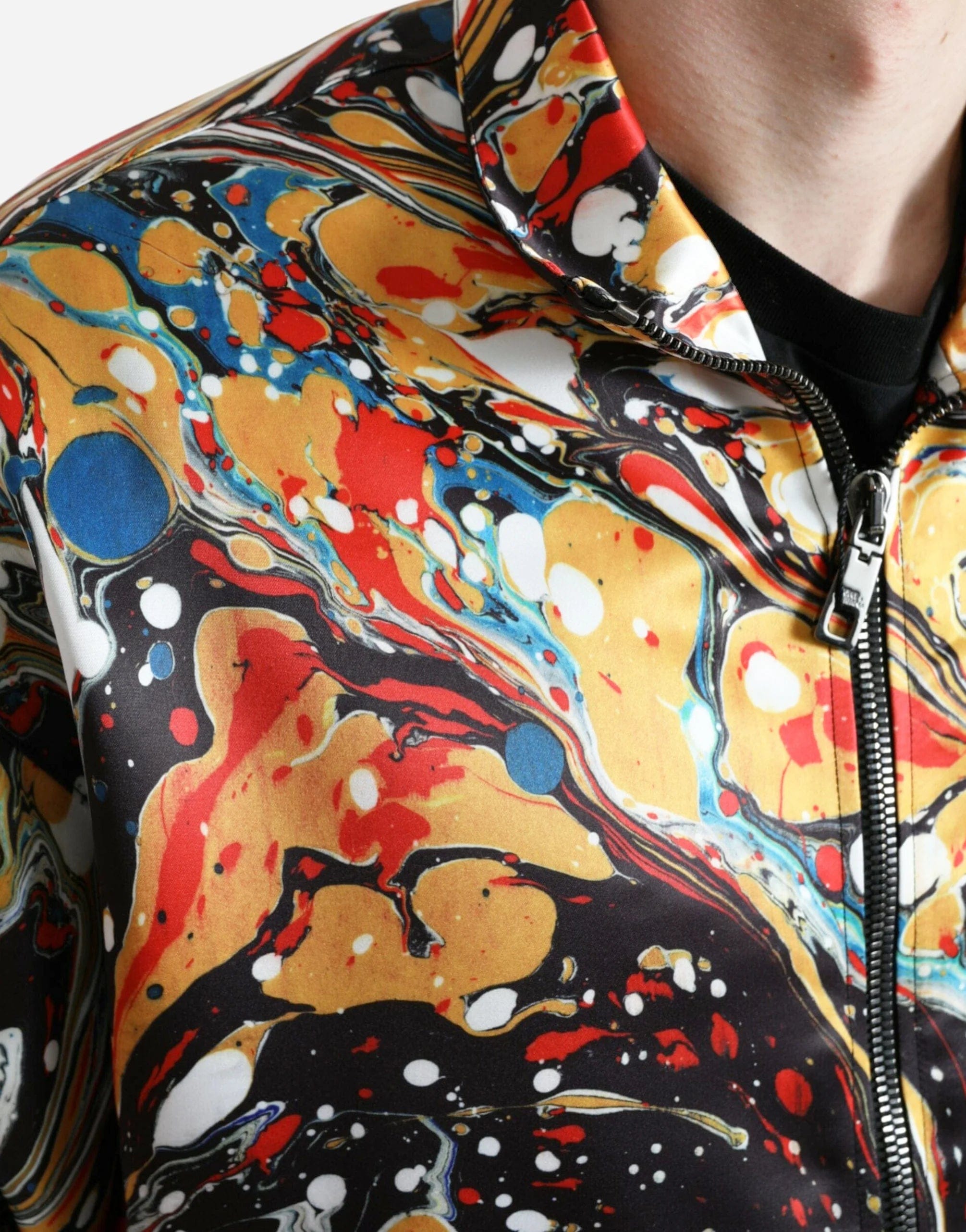 Dolce & Gabbana Graphic-Print Track Jacket