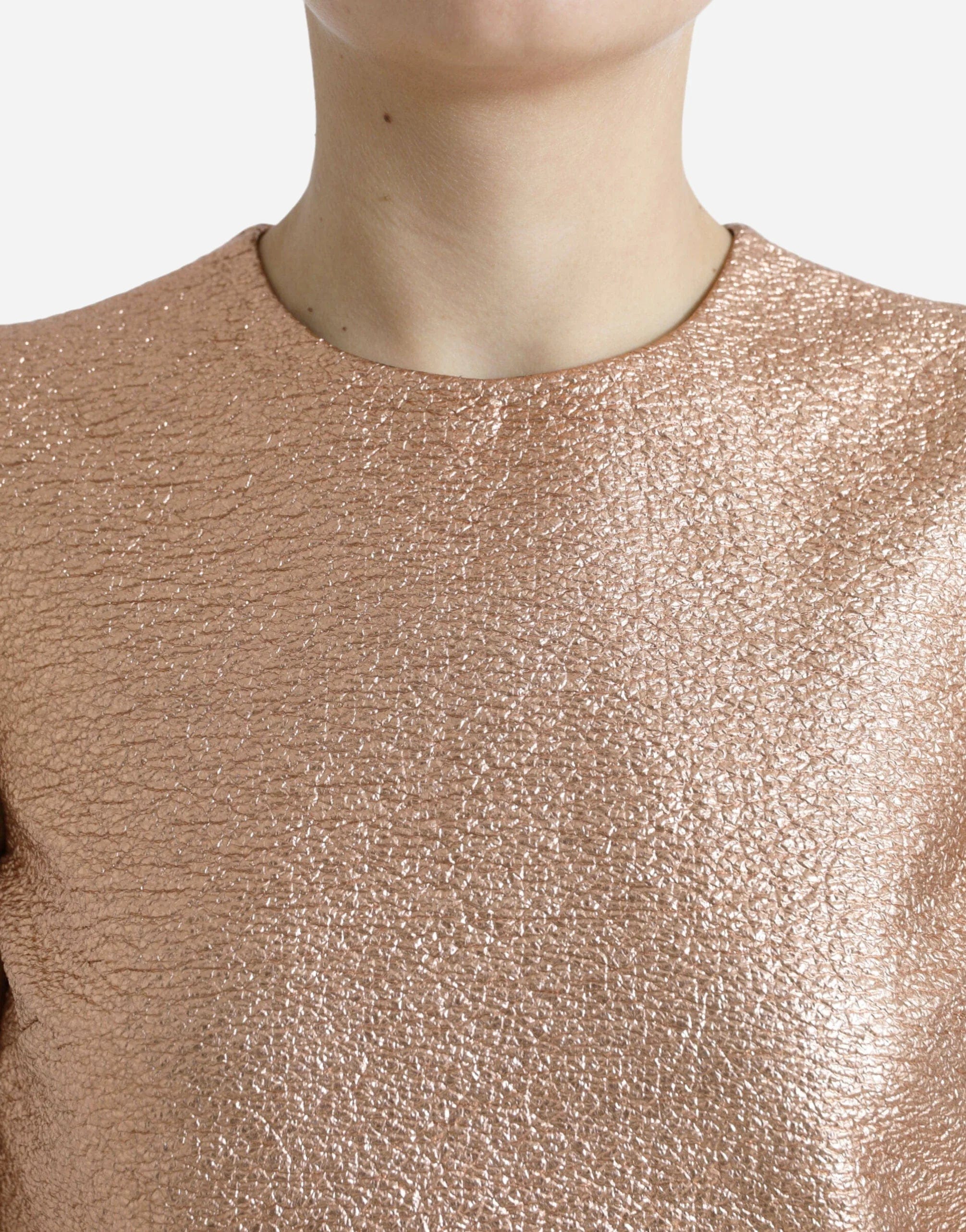 Dolce & Gabbana Jacquard Sleeveless Mini Dress