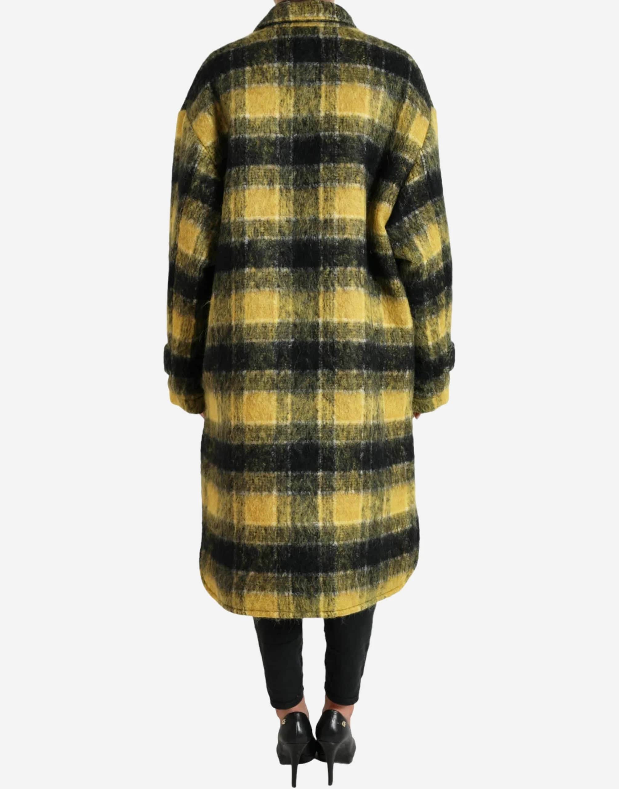 Dolce & Gabbana Plaid Trench Coat