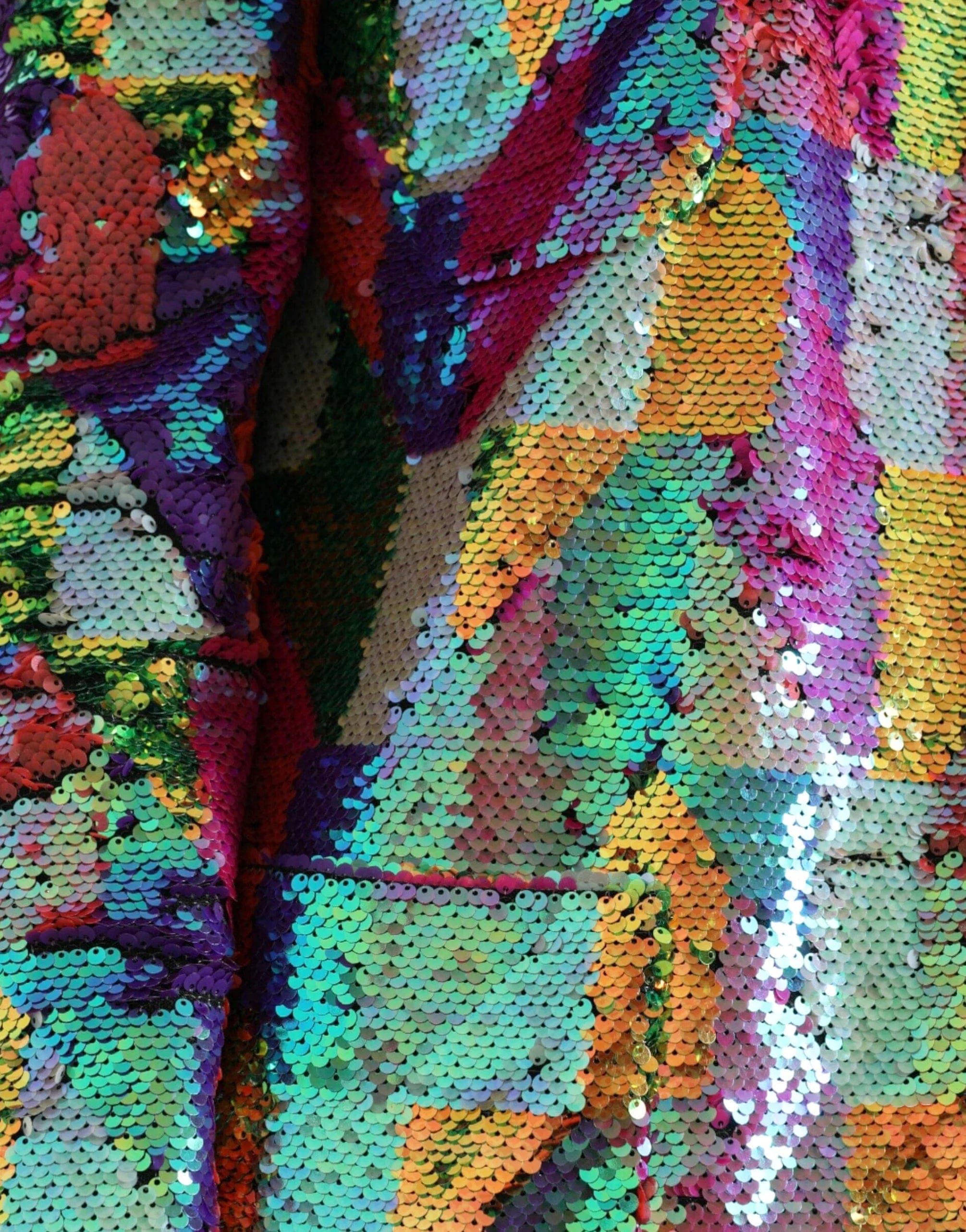 Dolce & Gabbana Sequined Long Jacket