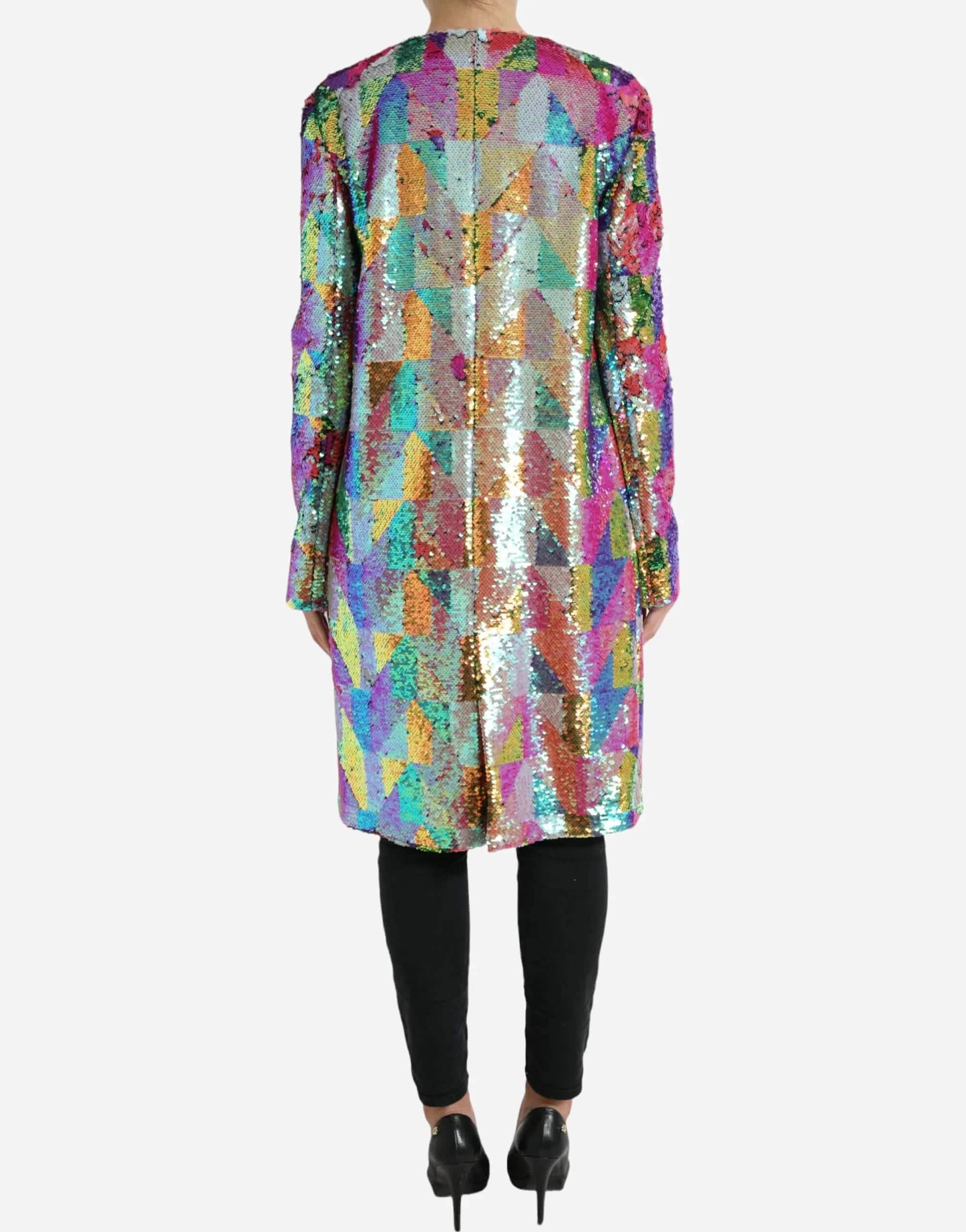 Dolce & Gabbana Sequined Long Jacket
