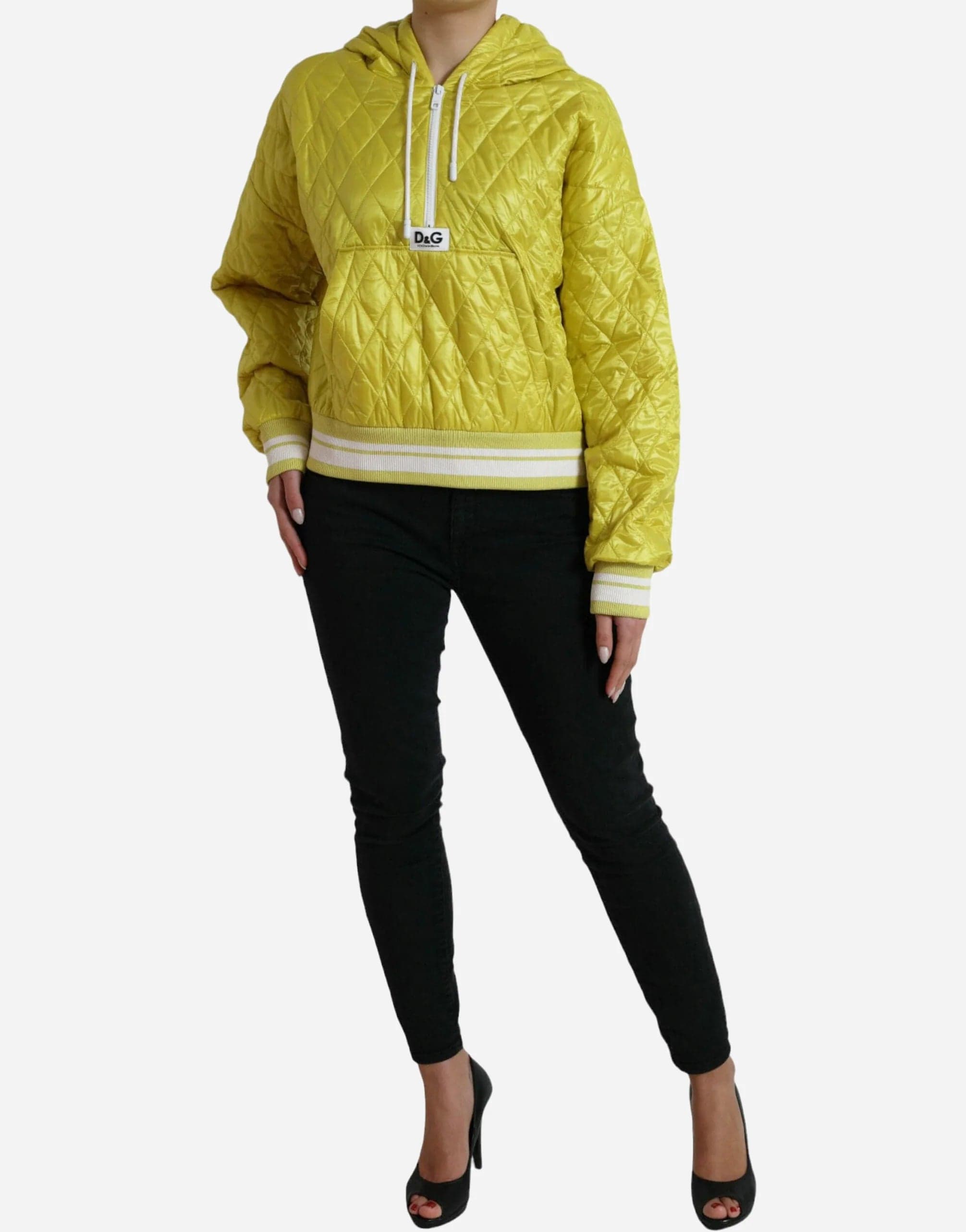 Dolce & Gabbana Quilted Pullover Jacket