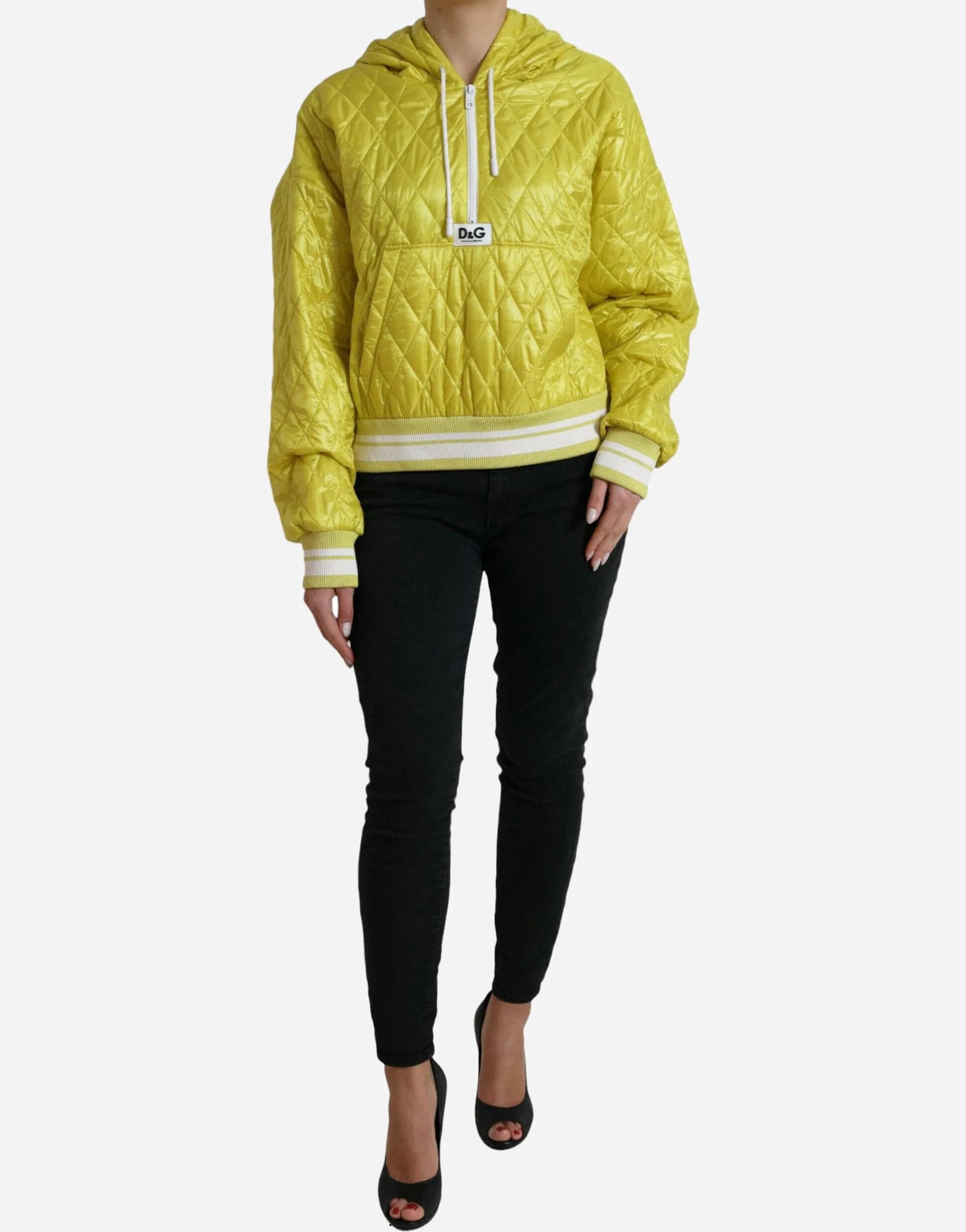 Dolce & Gabbana Quilted Pullover Jacket