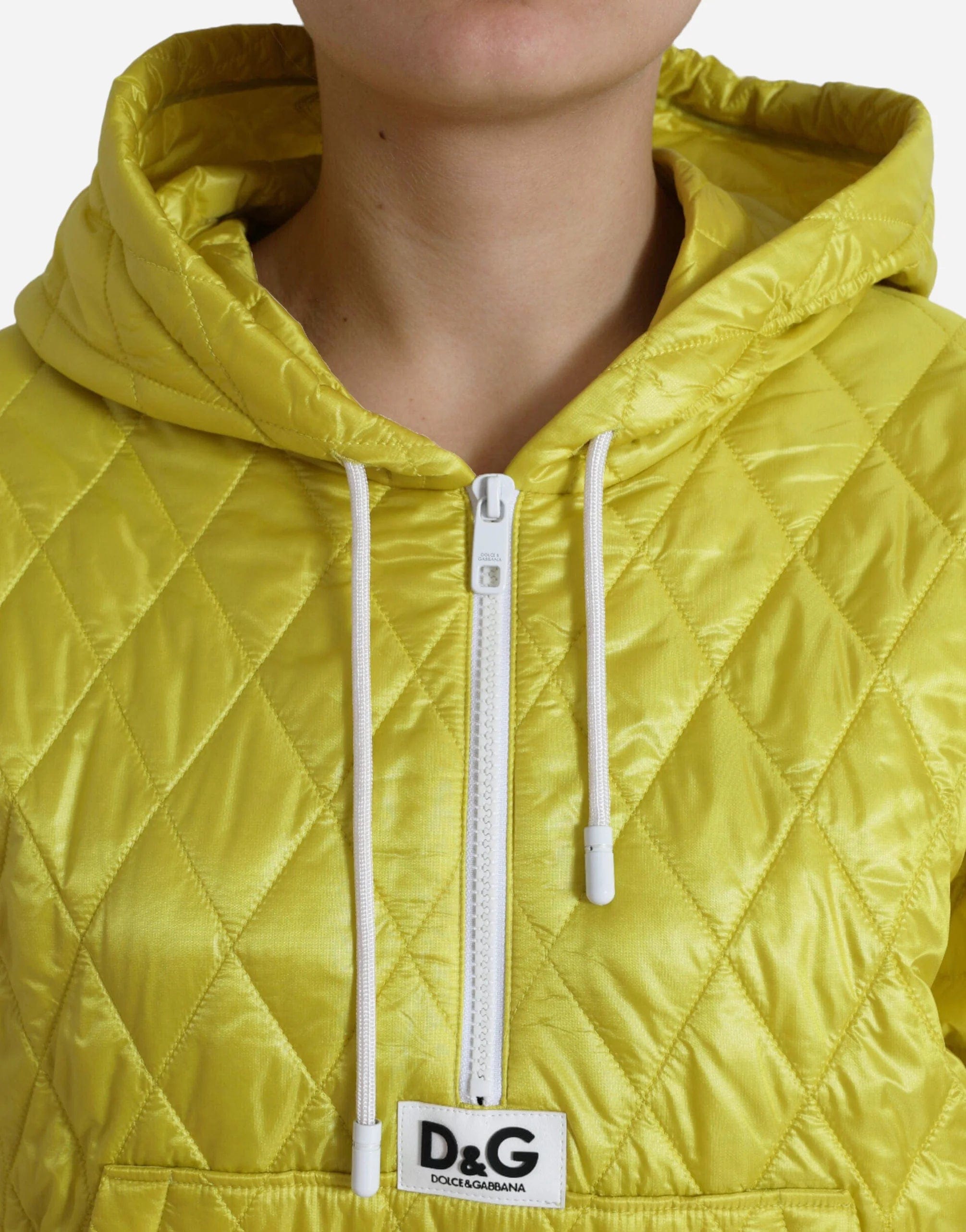 Dolce & Gabbana Quilted Pullover Jacket