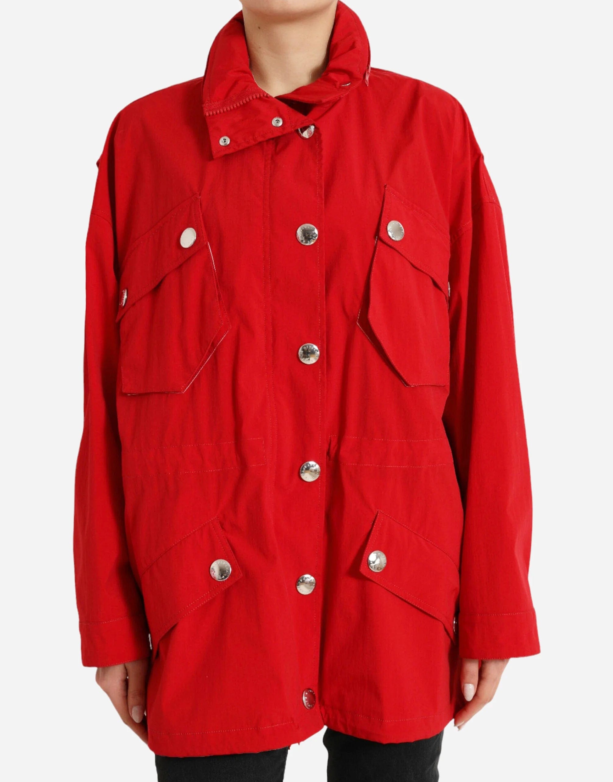 Dolce & Gabbana Engraved Logo Rain Coat