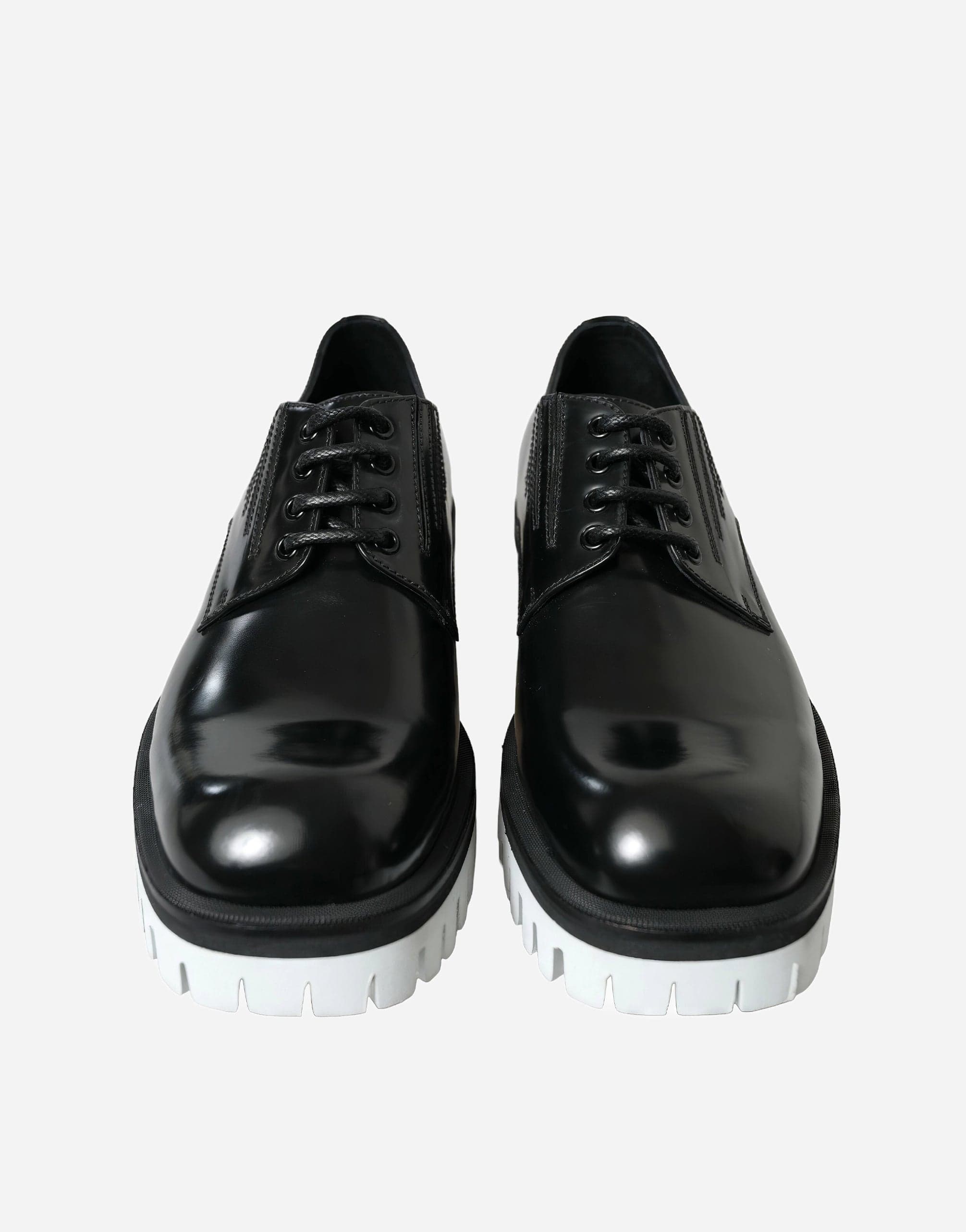 Dolce & Gabbana Derby In Spazzolato Calfskin Leather