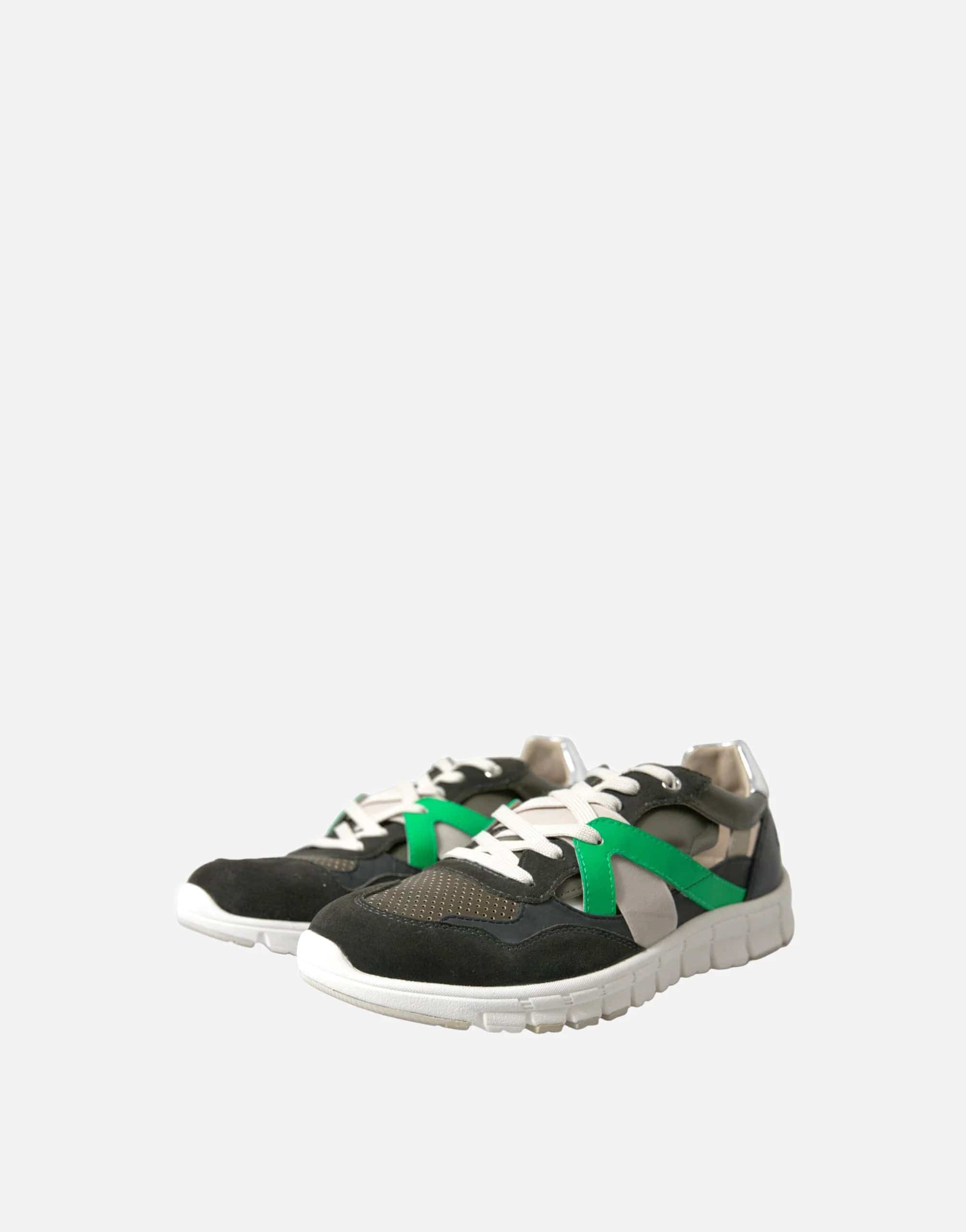 Dolce & Gabbana Low Top Mixed-Materials Sneakers