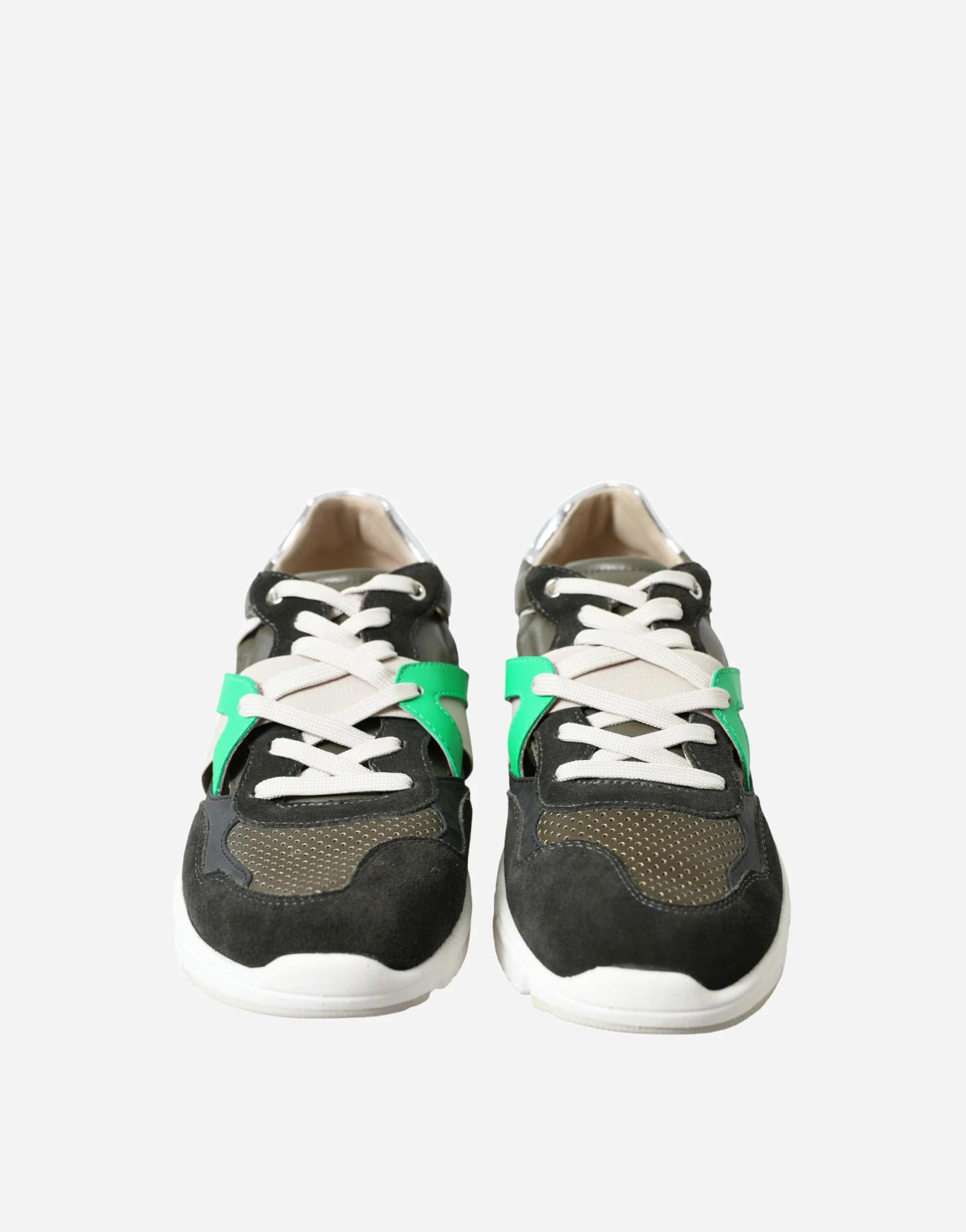 Dolce & Gabbana Low Top Mixed-Materials Sneakers