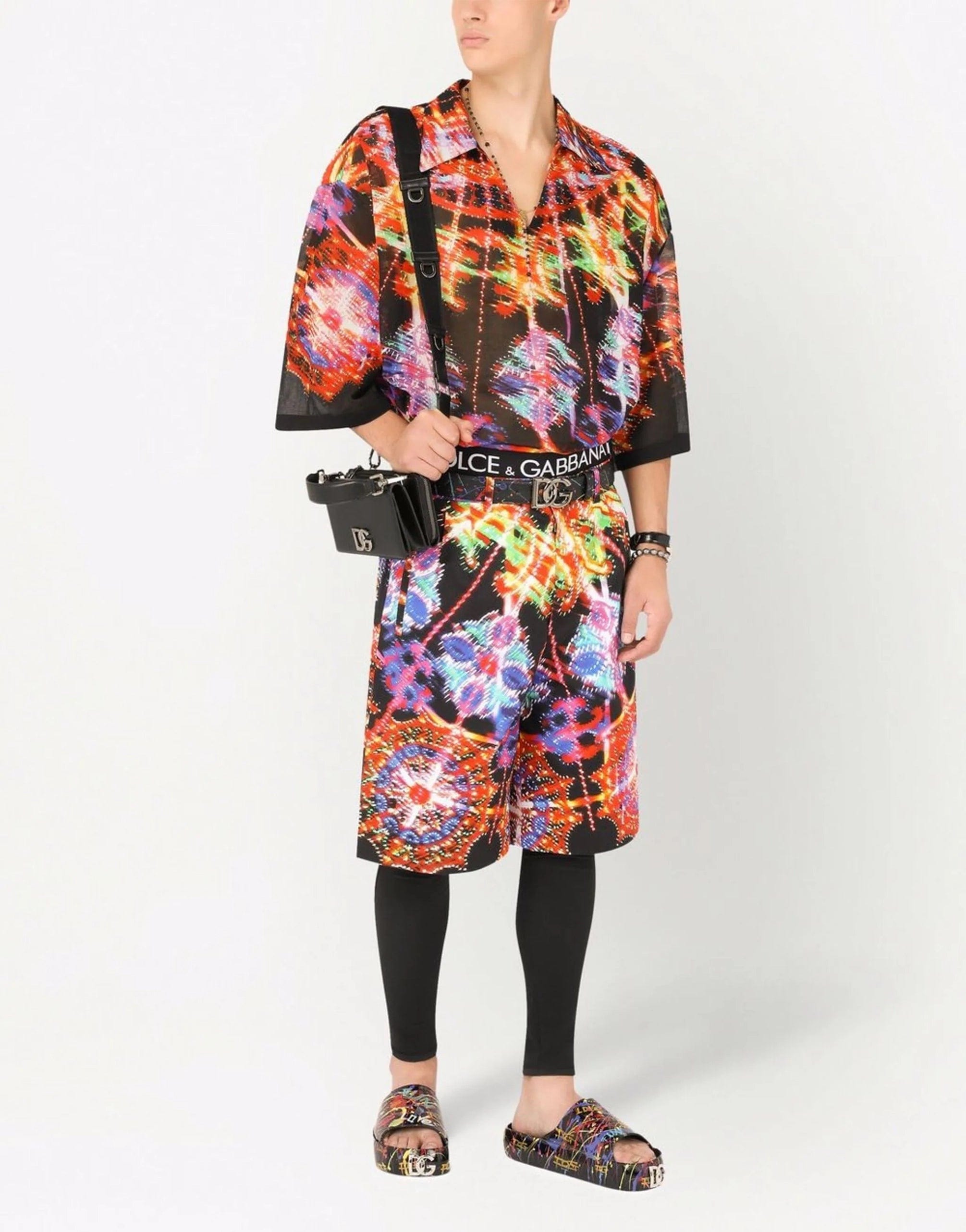 Dolce & Gabbana Therapy-Print Cotton Shirt