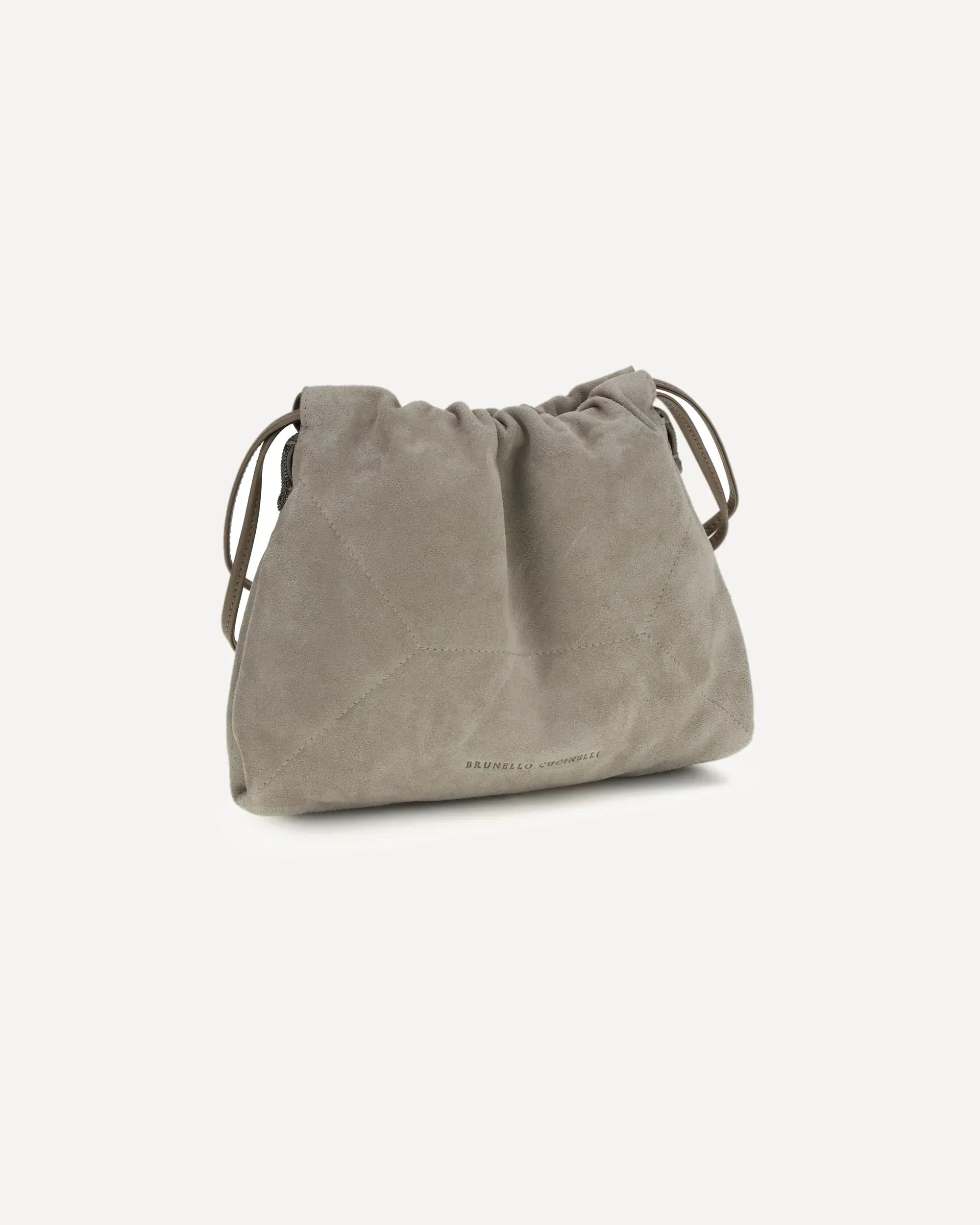 កាបូប BC Duo Suede Monili Bucket