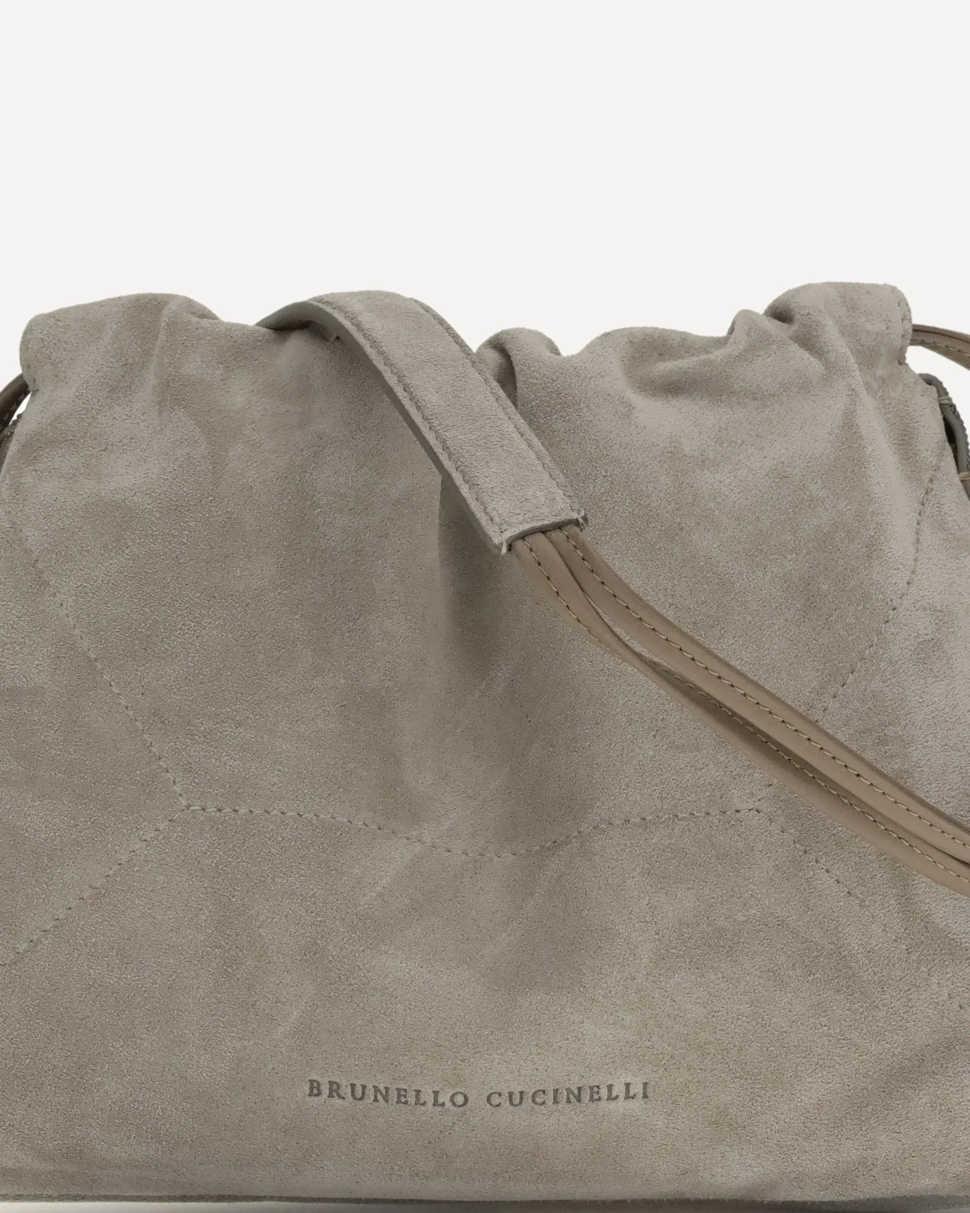 កាបូប BC Duo Suede Monili Bucket