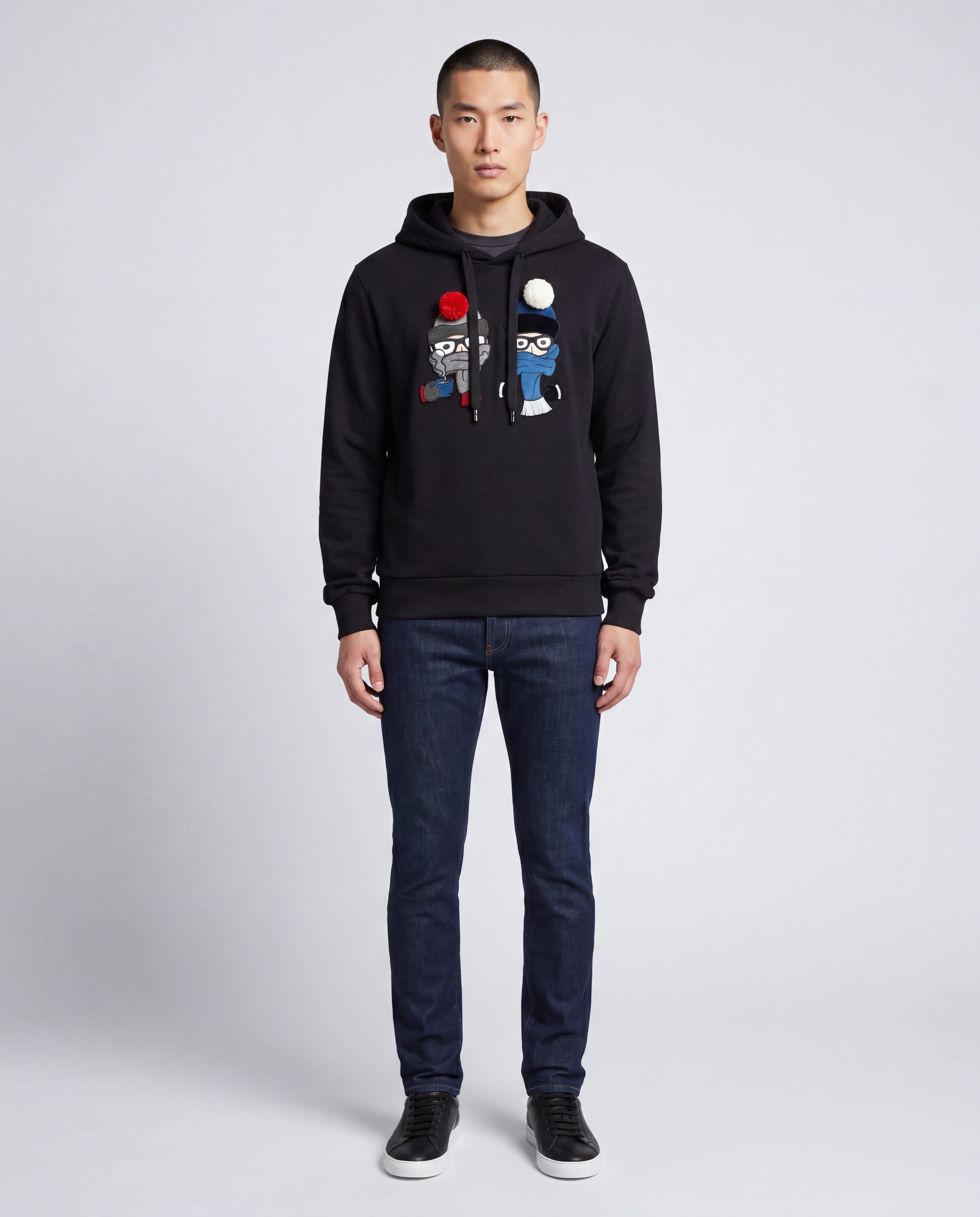 Dolce & Gabbana Designer's Appliqué Hoodie
