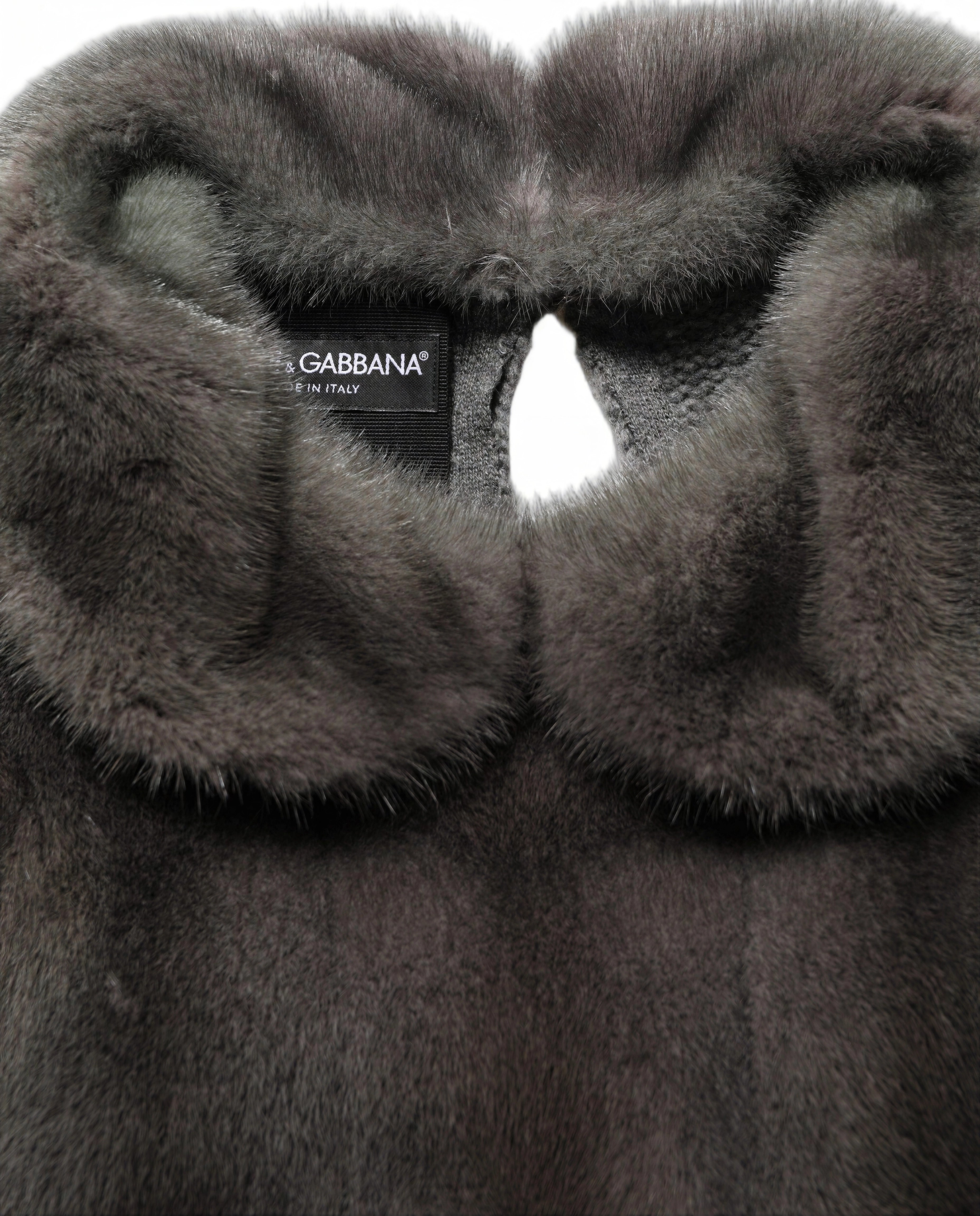 Dolce & Gabbana Mink Fur Cashmere Jacket