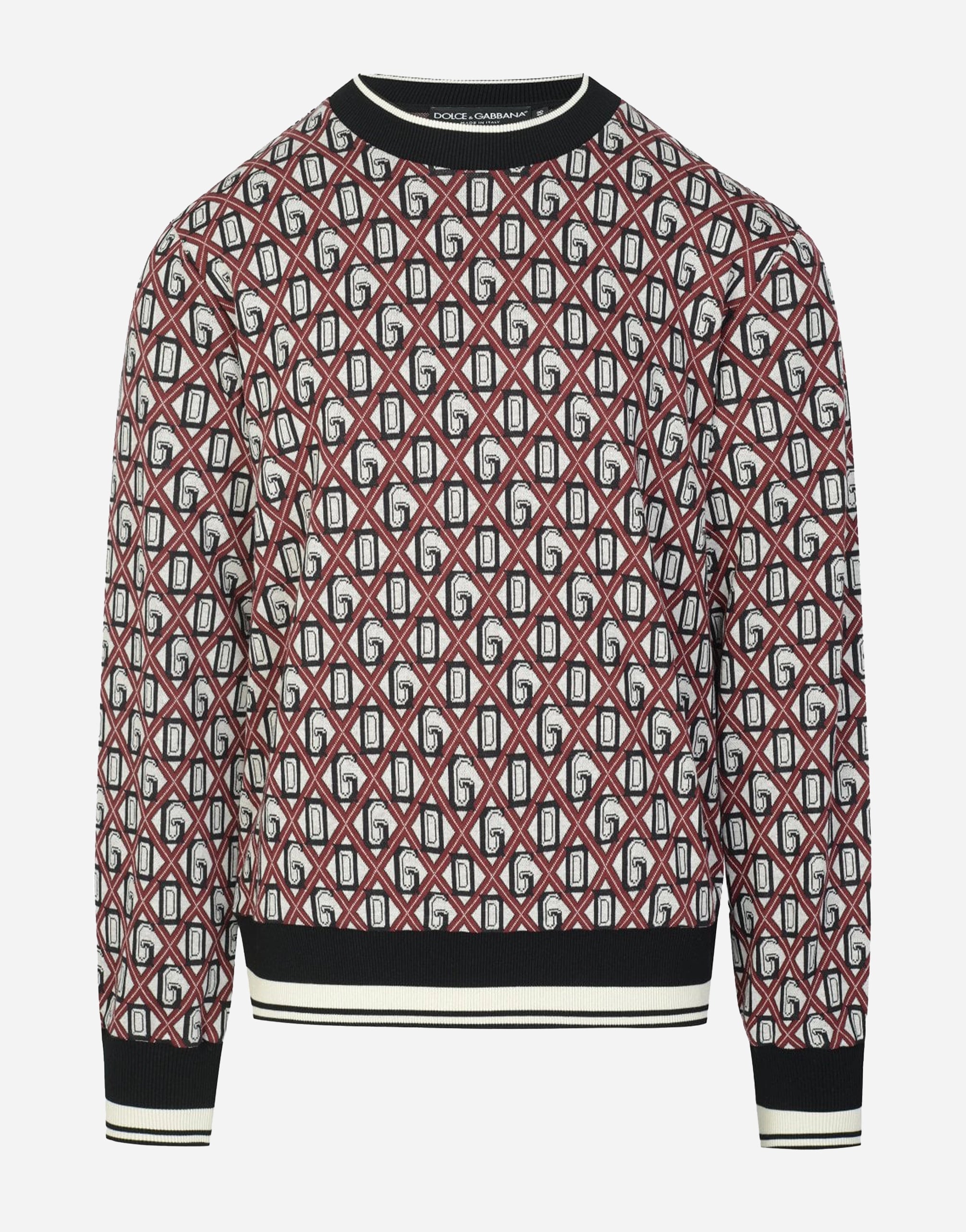 Dolce & Gabbana Cotton-Blend Jacquard Sweater