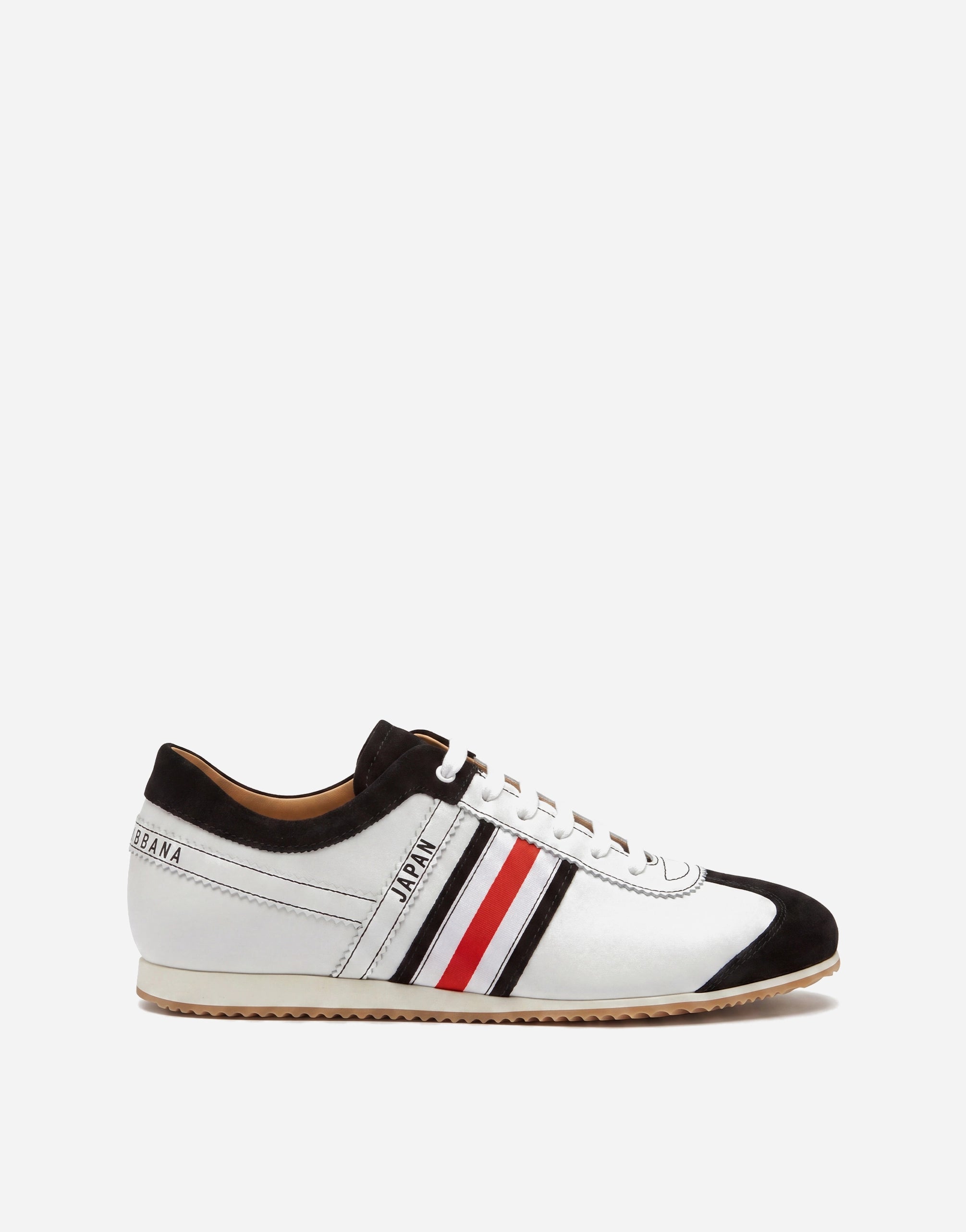 Dolce & Gabbana Japan Stripe Leather Sneakers