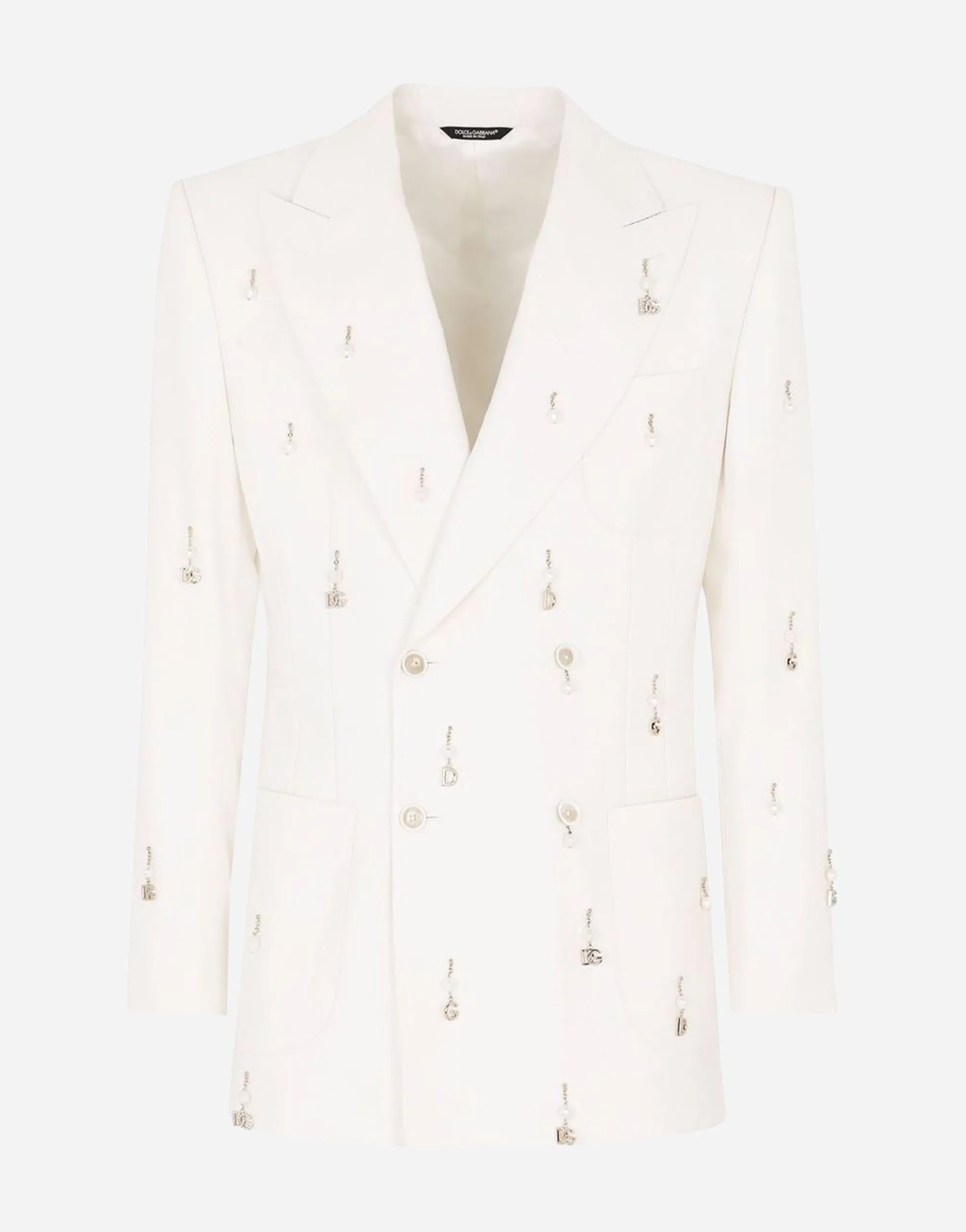 Dolce & Gabbana Double-Breasted Wool Beat-Fit Suit