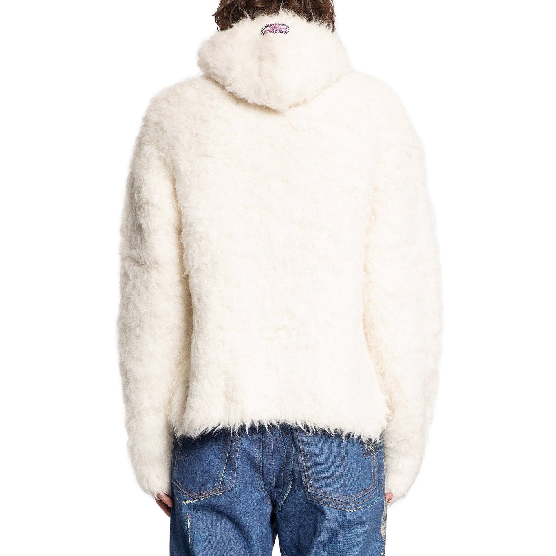 Acne Studios Alpaca Blend Hooded Sweatshirt