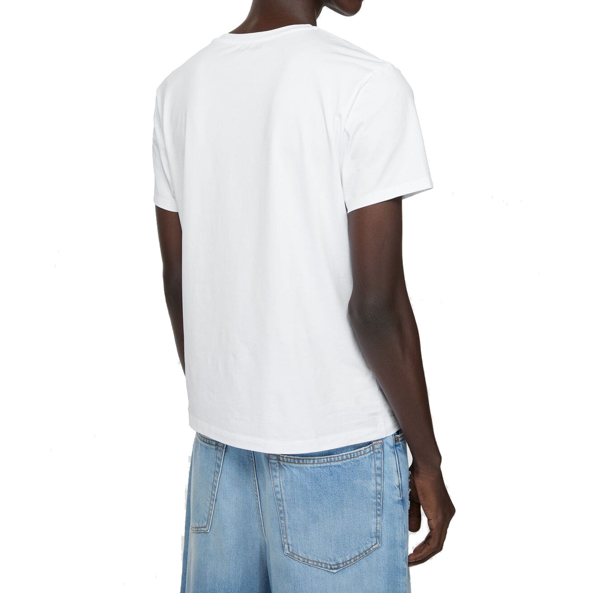 Acne Studios Logo Cotton-Elastane T-Shirt