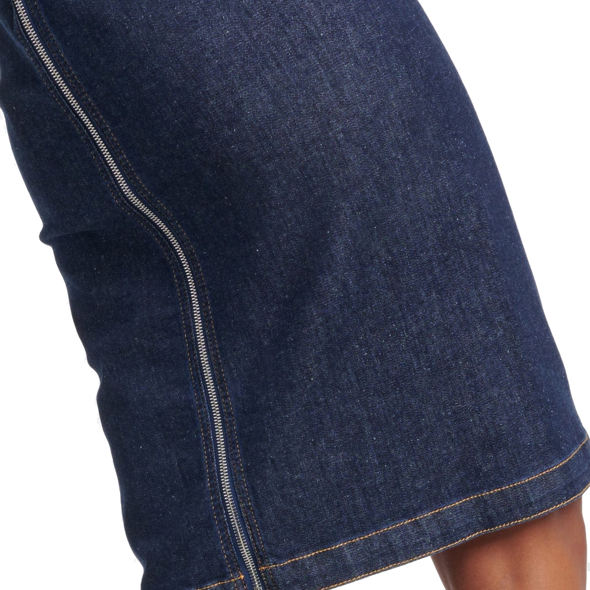 Alaïa Alaia Sculpt Denim Dress