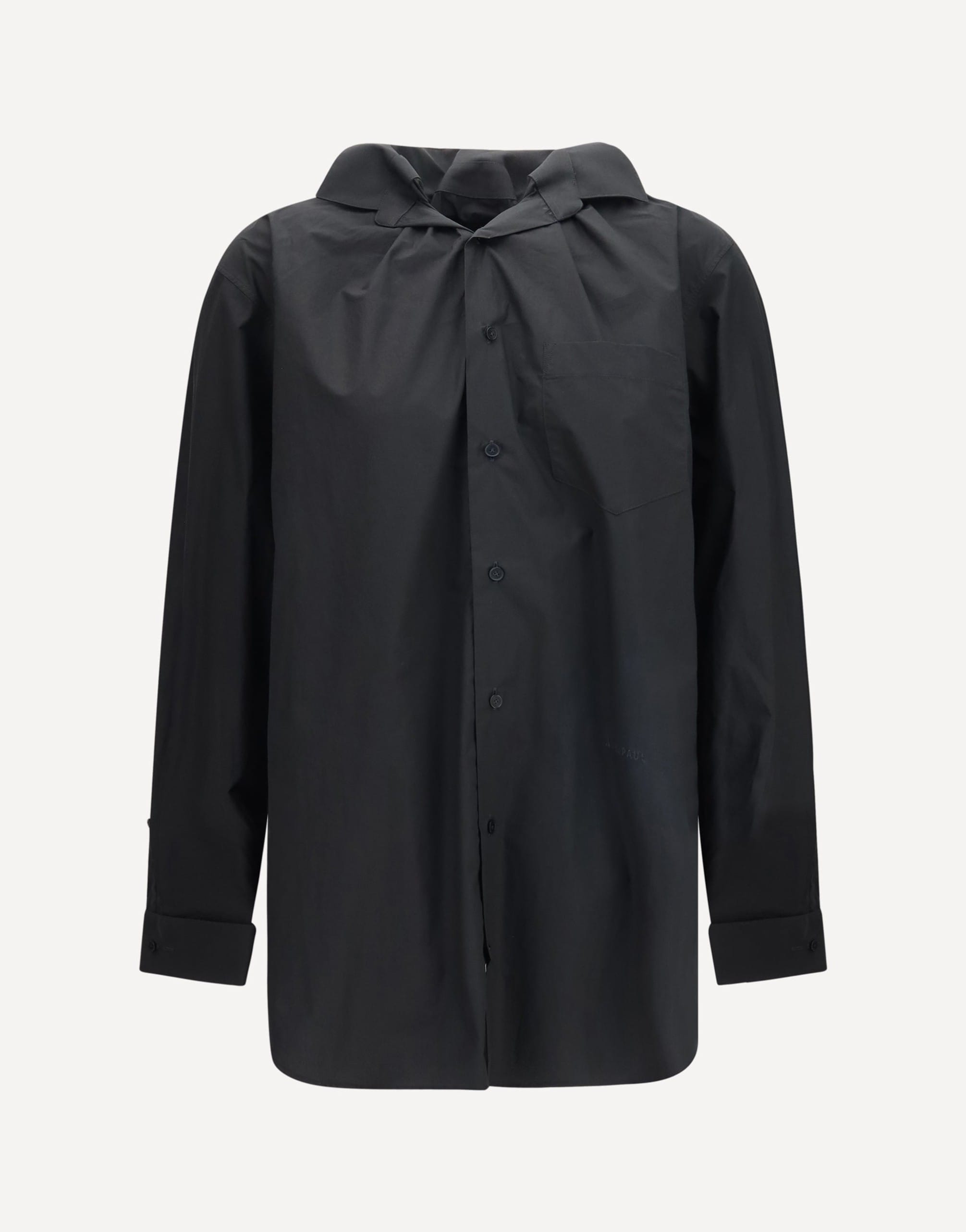 ALAINPAUL Shirt With Elasticated Collar
