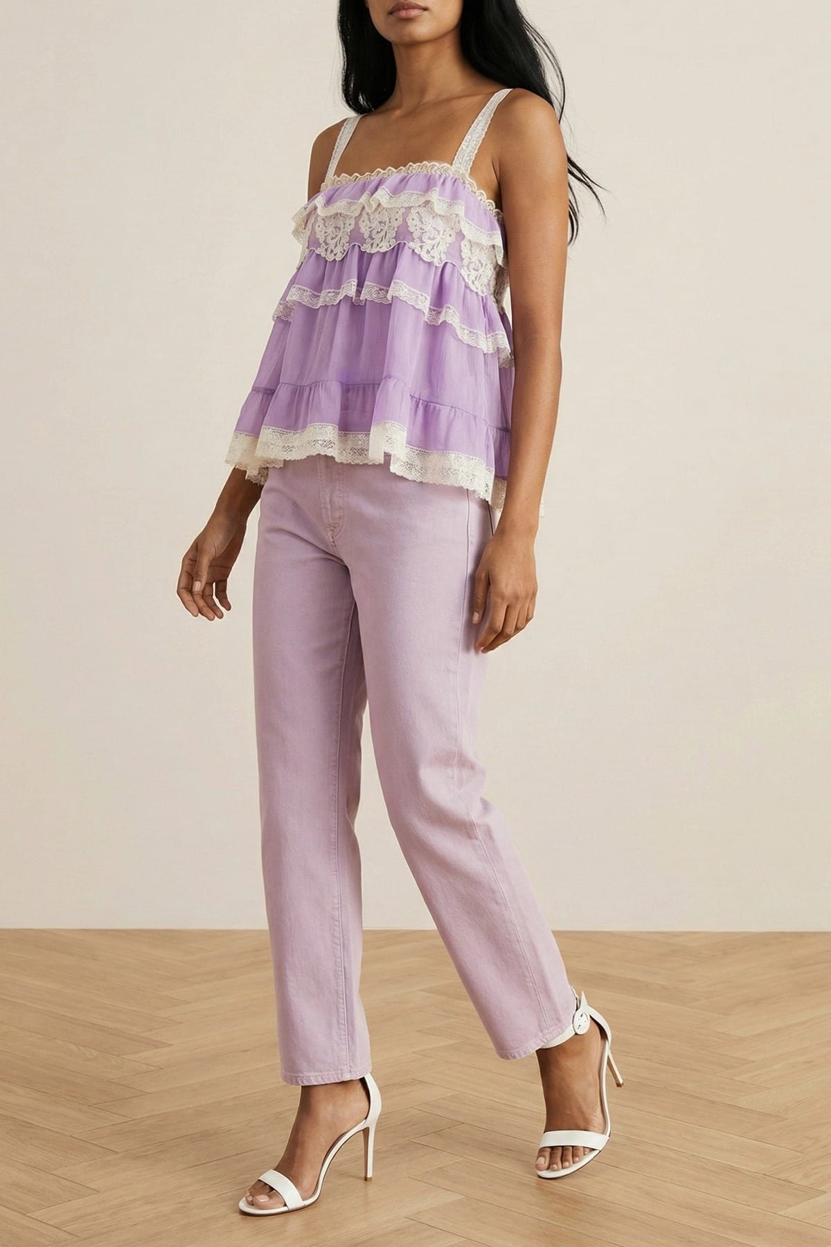 Alberta Ferretti Elya Cut Jeans - alternate view