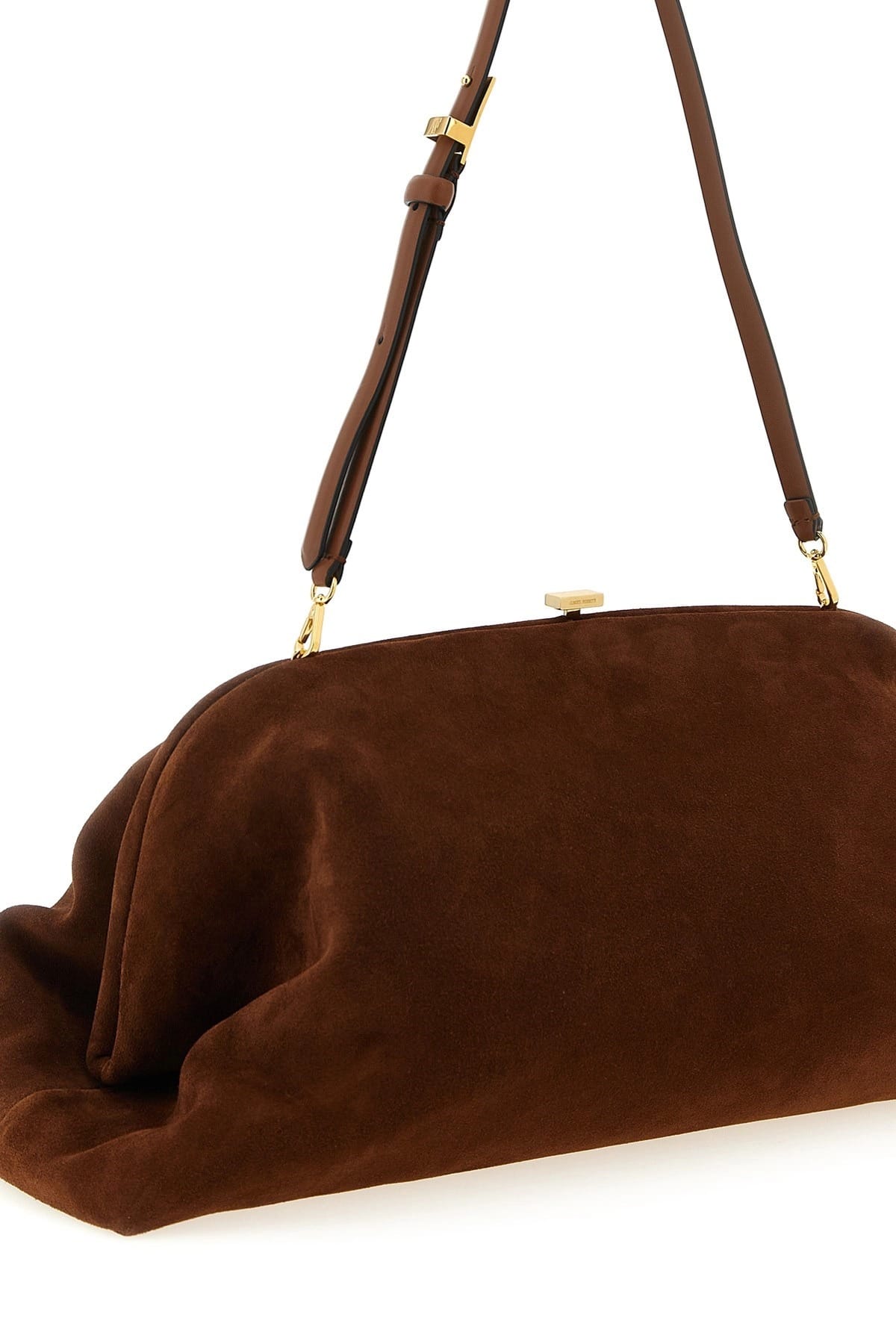 Alberta Ferretti Alberta Ferretti Maxi Suede Pouch