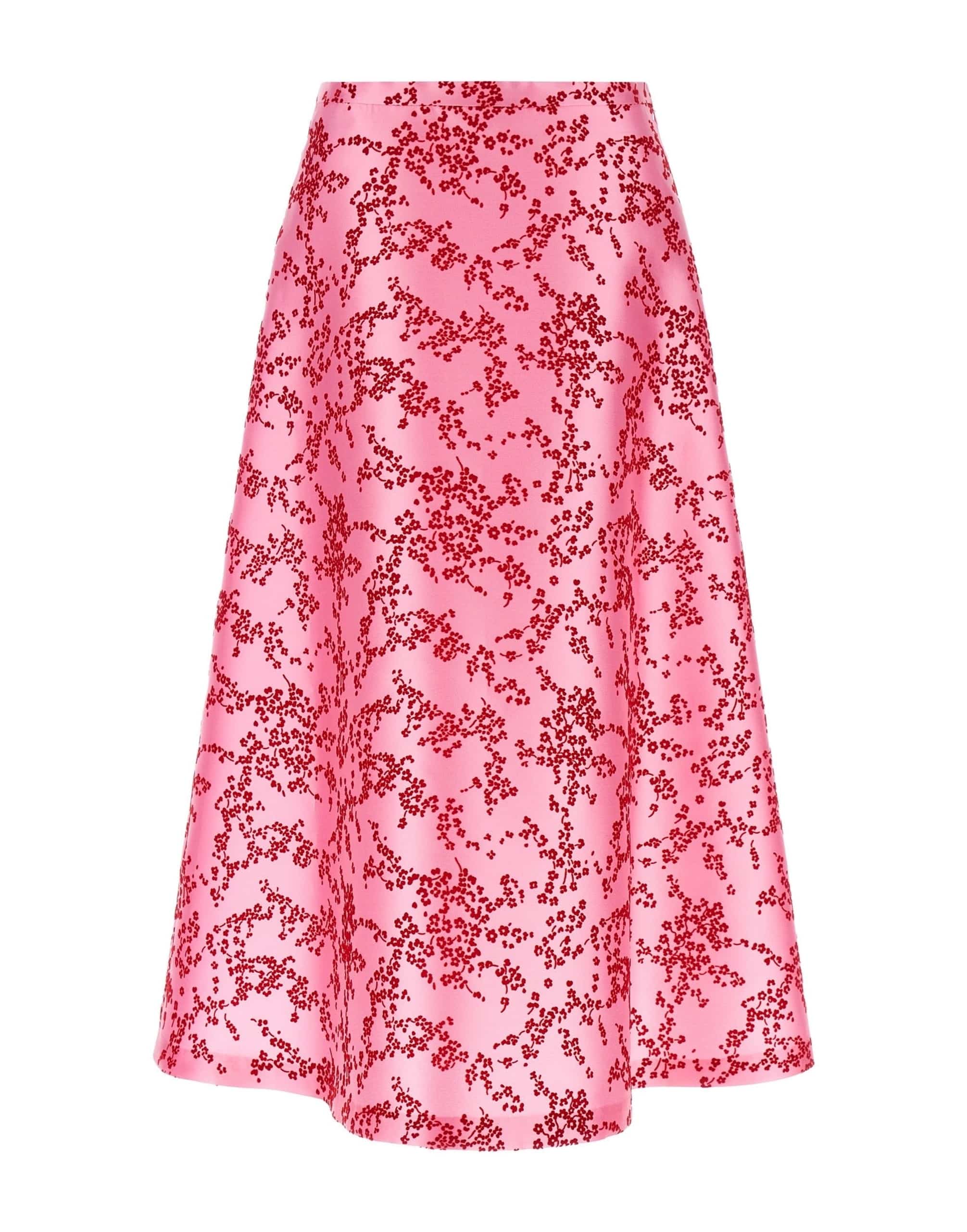 Alberta Ferretti Alberta Ferretti Mikado Floreale Skirt