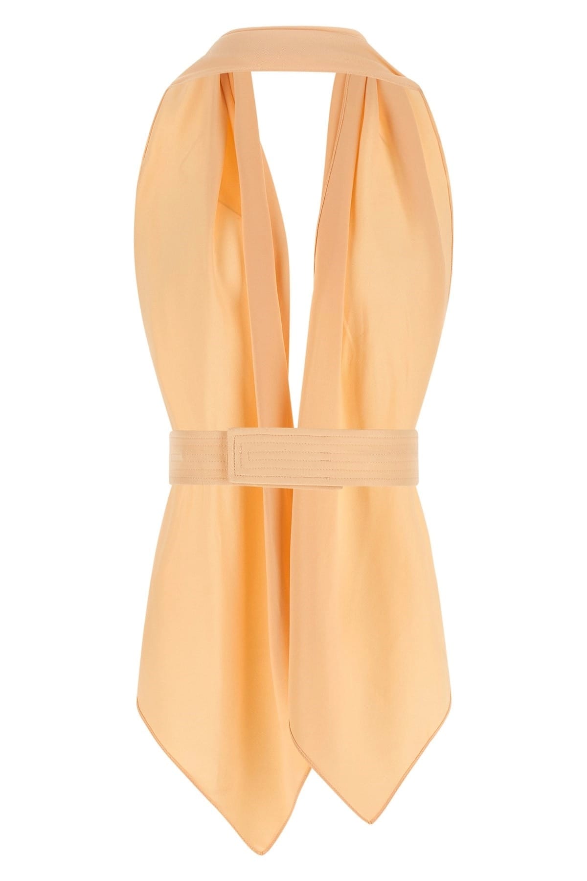 Alberta Ferretti Alberta Ferretti Pink Scarf-Effect Top