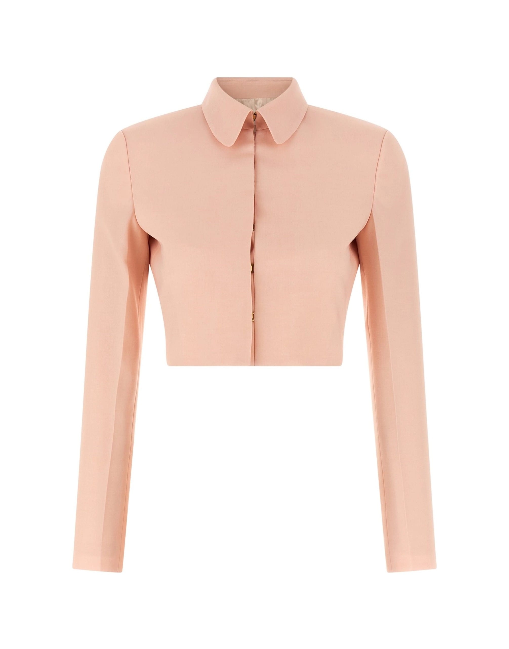 Alberta Ferretti Alberta Ferretti Tropical Wool Blazer