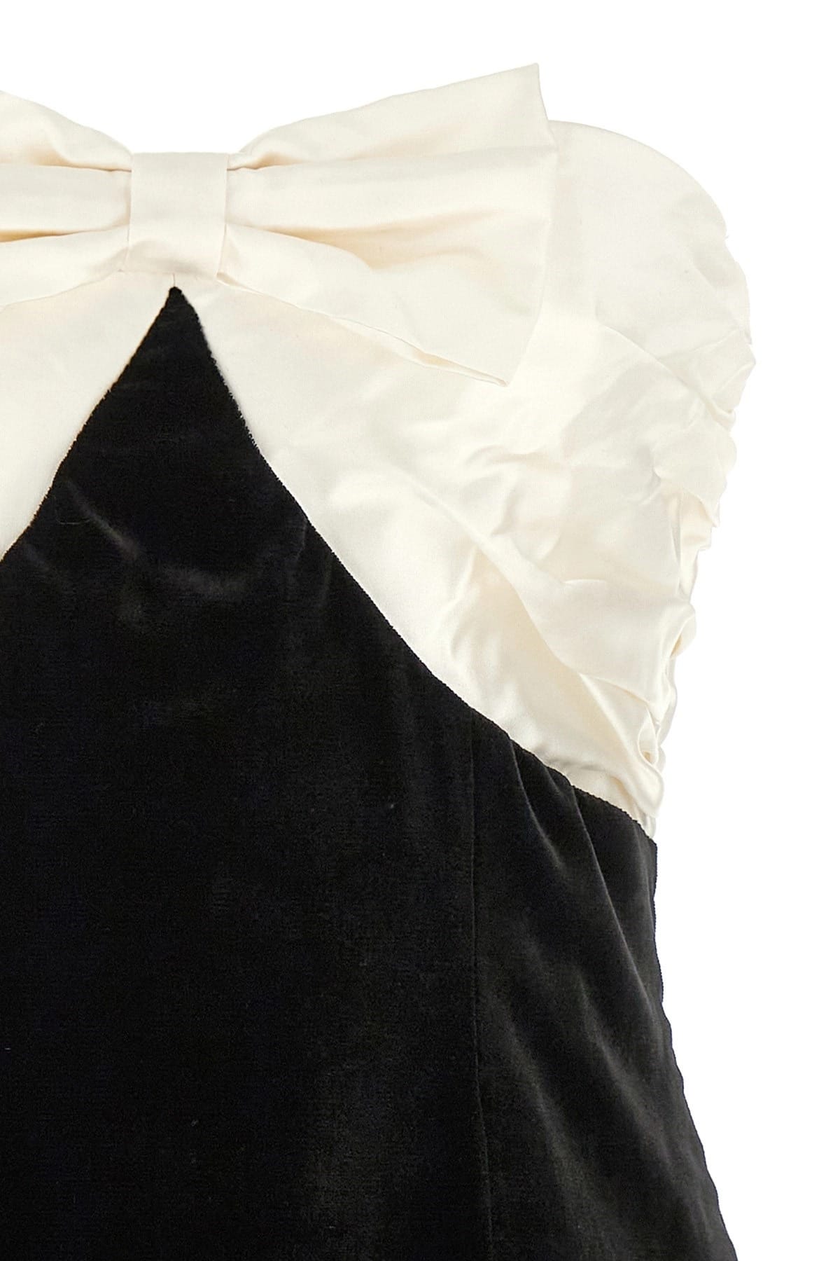 Alessandra Rich Alessandra Rich Bow Short Dress