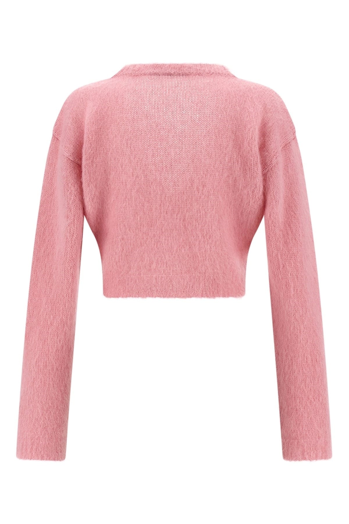 Alessandra Rich Alessandra Rich Carded Mohair Cardigan