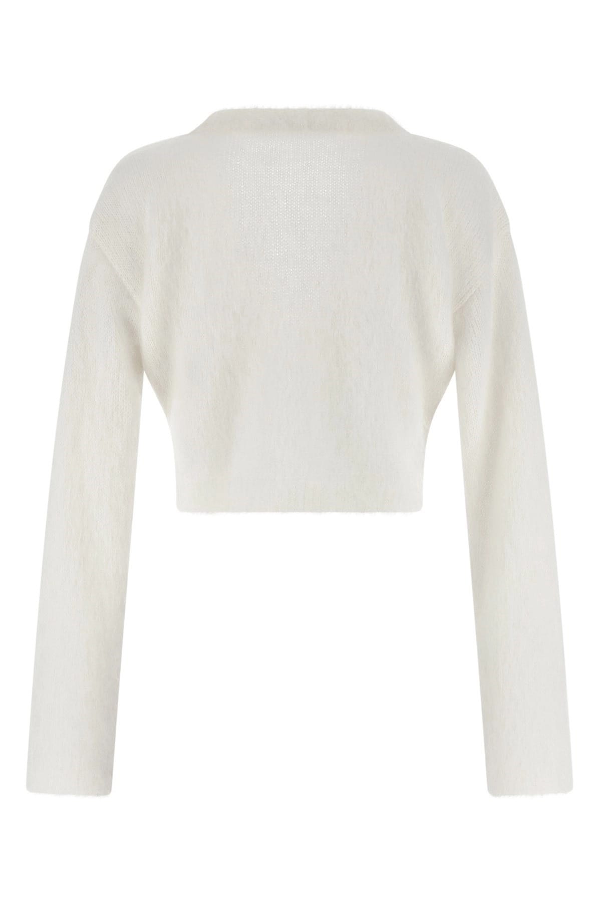 Alessandra Rich Alessandra Rich Carded Mohair Cardigan