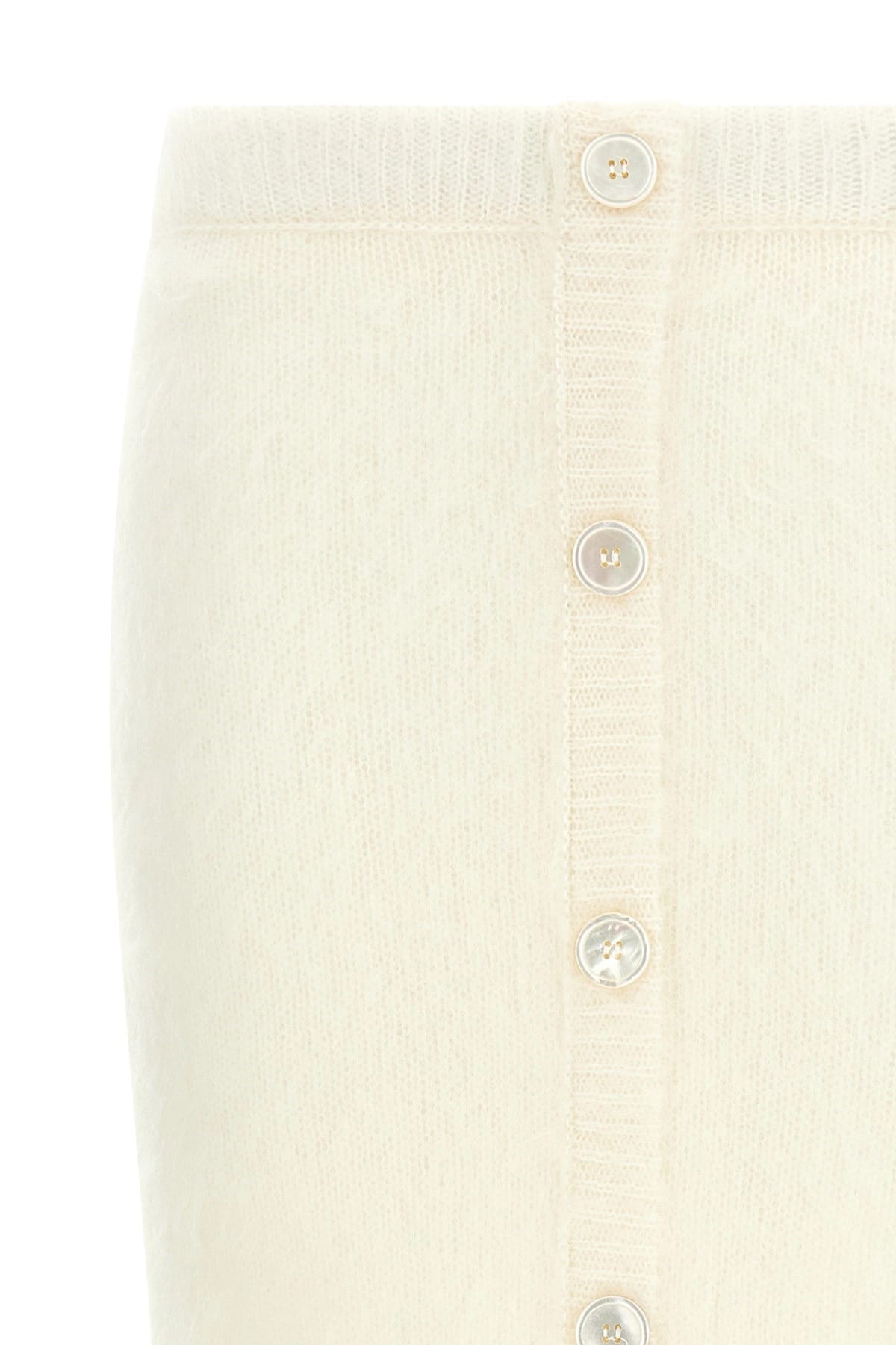 Alessandra Rich Alessandra Rich Carded Mohair Skirt